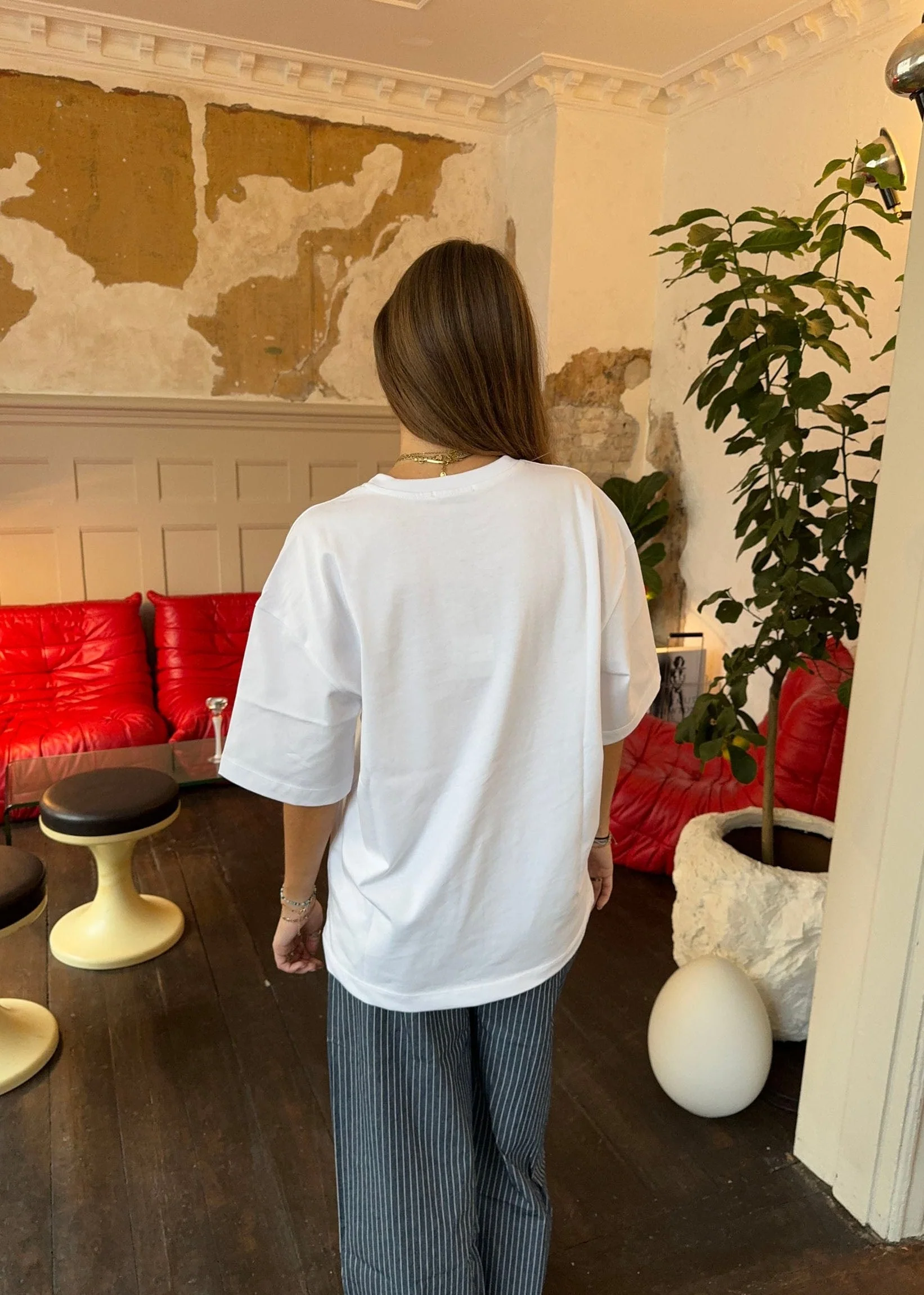 Zinnia oversized t-shirt - White 7 Zinnia oversized t-shirt - White