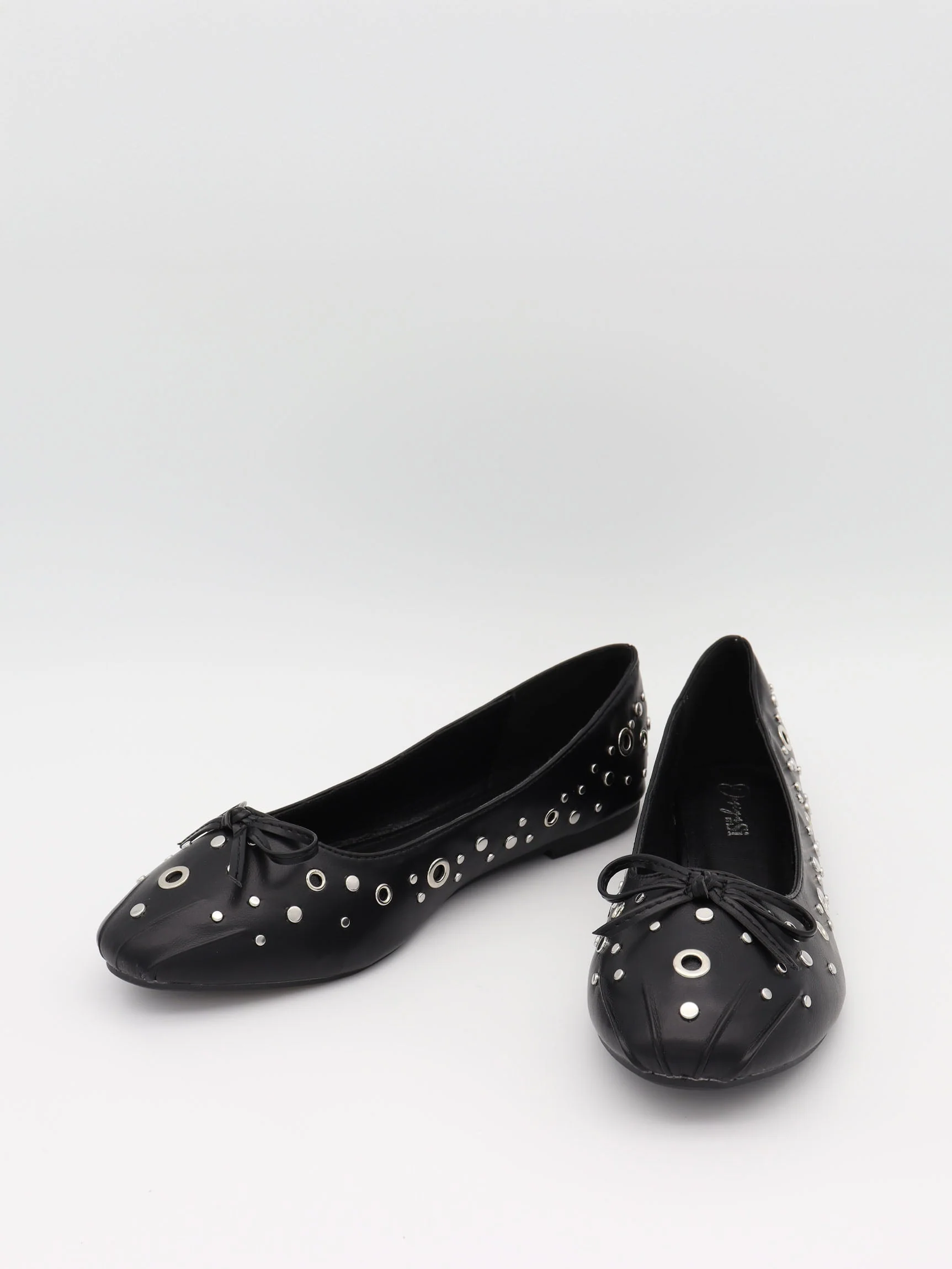 Katarine ballerinas with stud details - Black 6 Katarine ballerinas with stud details - Black