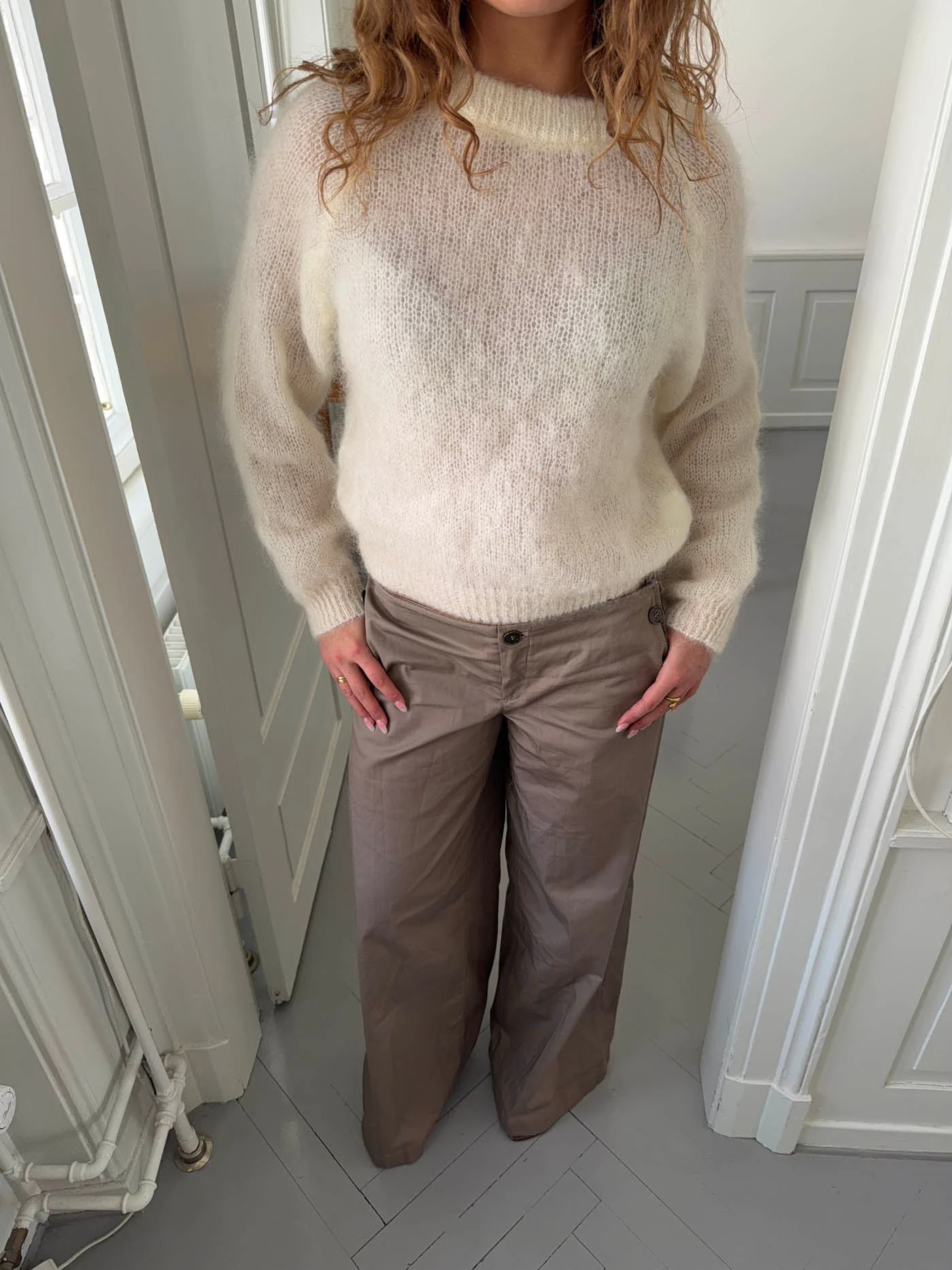 Benny knit - Off white 2 Benny knit - Off white