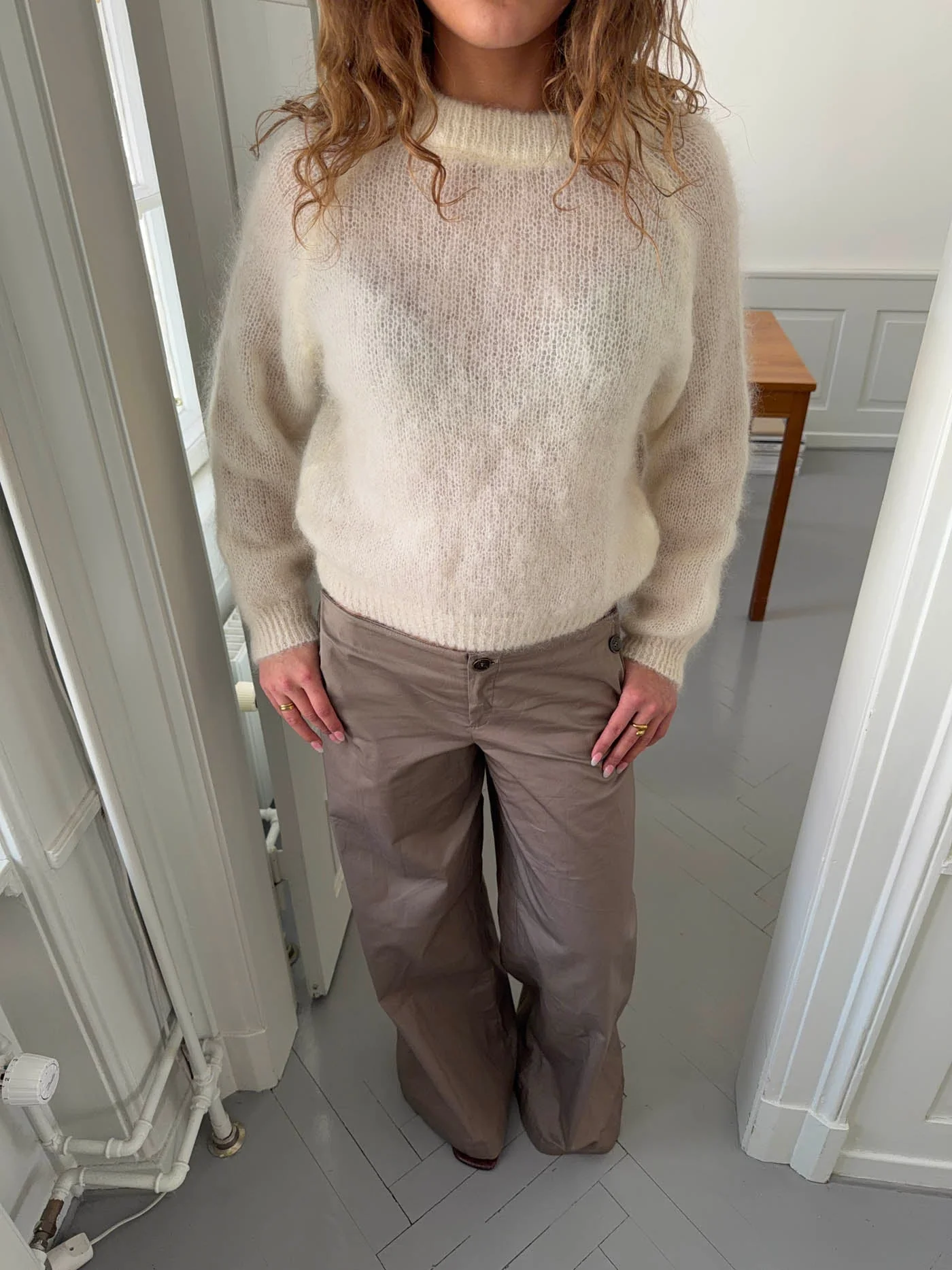 Benny knit - Off white 8 Benny knit - Off white