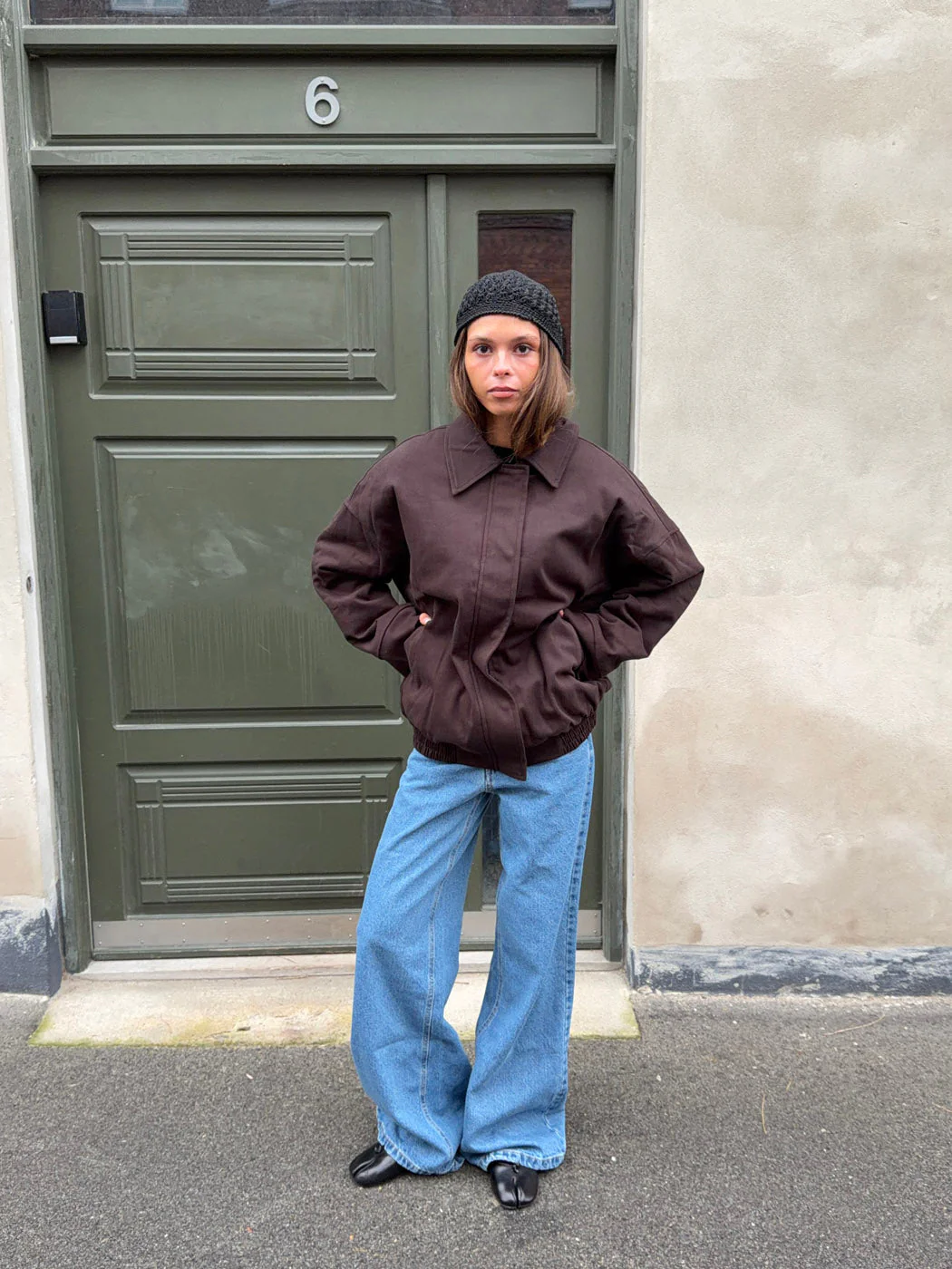 Kimma bomber jacket - Brown 2 Kimma bomber jacket - Brown