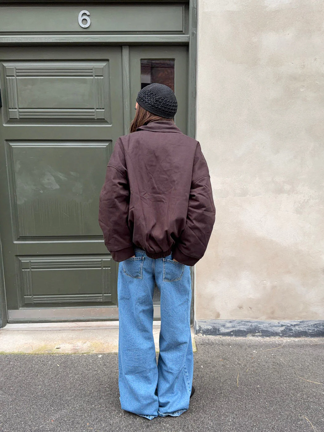 Kimma bomber jacket - Brown 3 Kimma bomber jacket - Brown