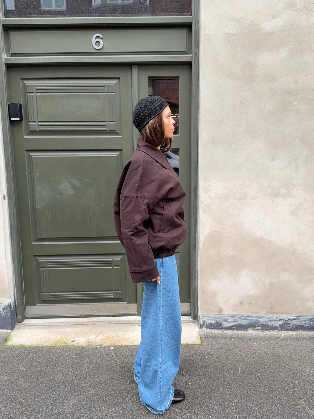 Kimma bomber jacket - Brown 6 Kimma bomber jacket - Brown