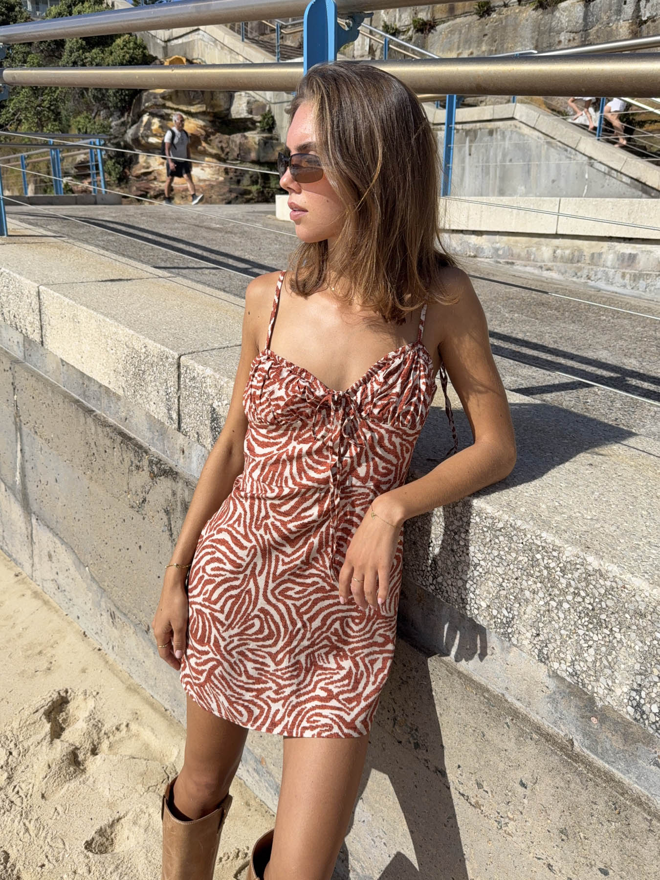 Lailina patterned mini dress - Zebra print 2 Lailina patterned mini dress - Zebra print
