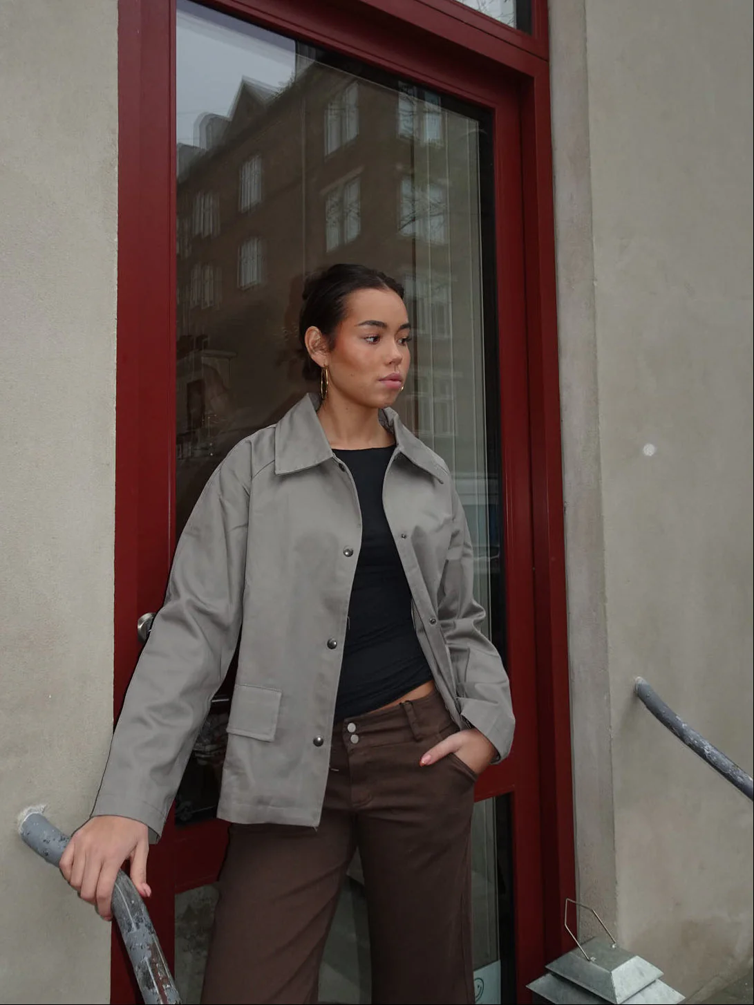 Lilja jacket - Taupe 4 Lilja jacket - Taupe