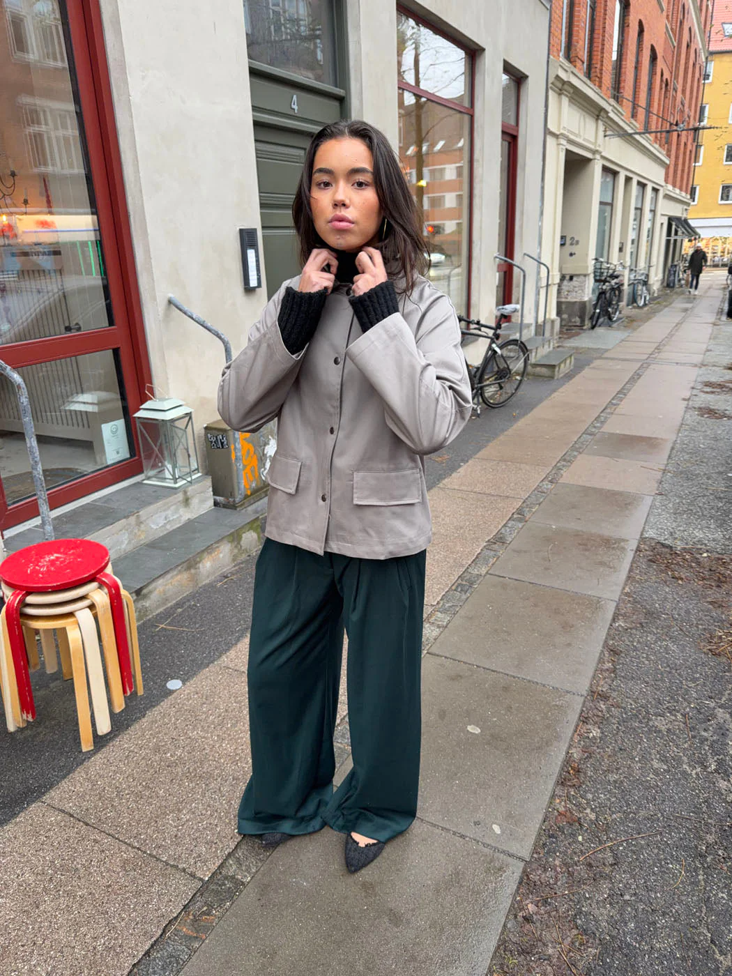 Lilja jacket - Taupe 8 Lilja jacket - Taupe