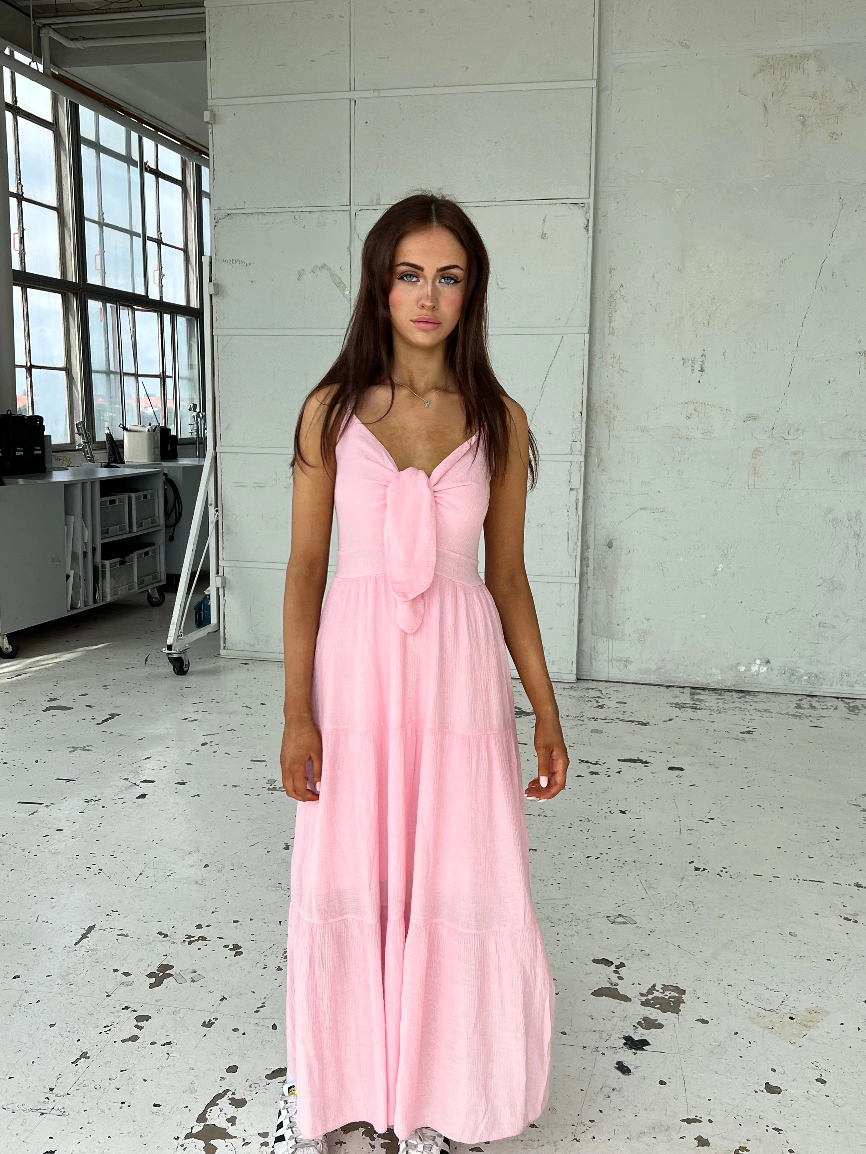 Lydia dress - Baby pink 2 Lydia dress - Baby pink