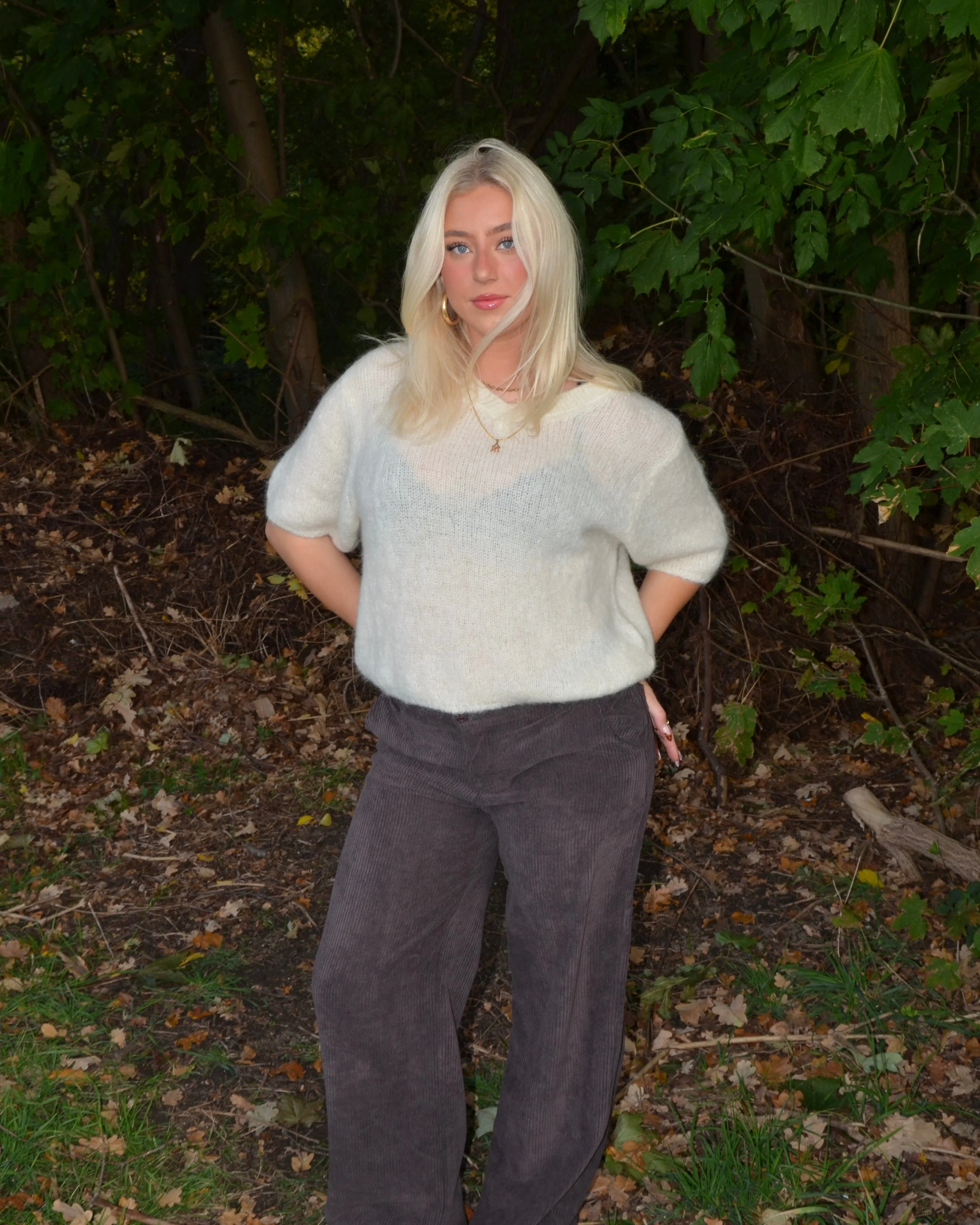Rancy knitted mohair tee - Off white 8 Rancy knitted mohair tee - Off white