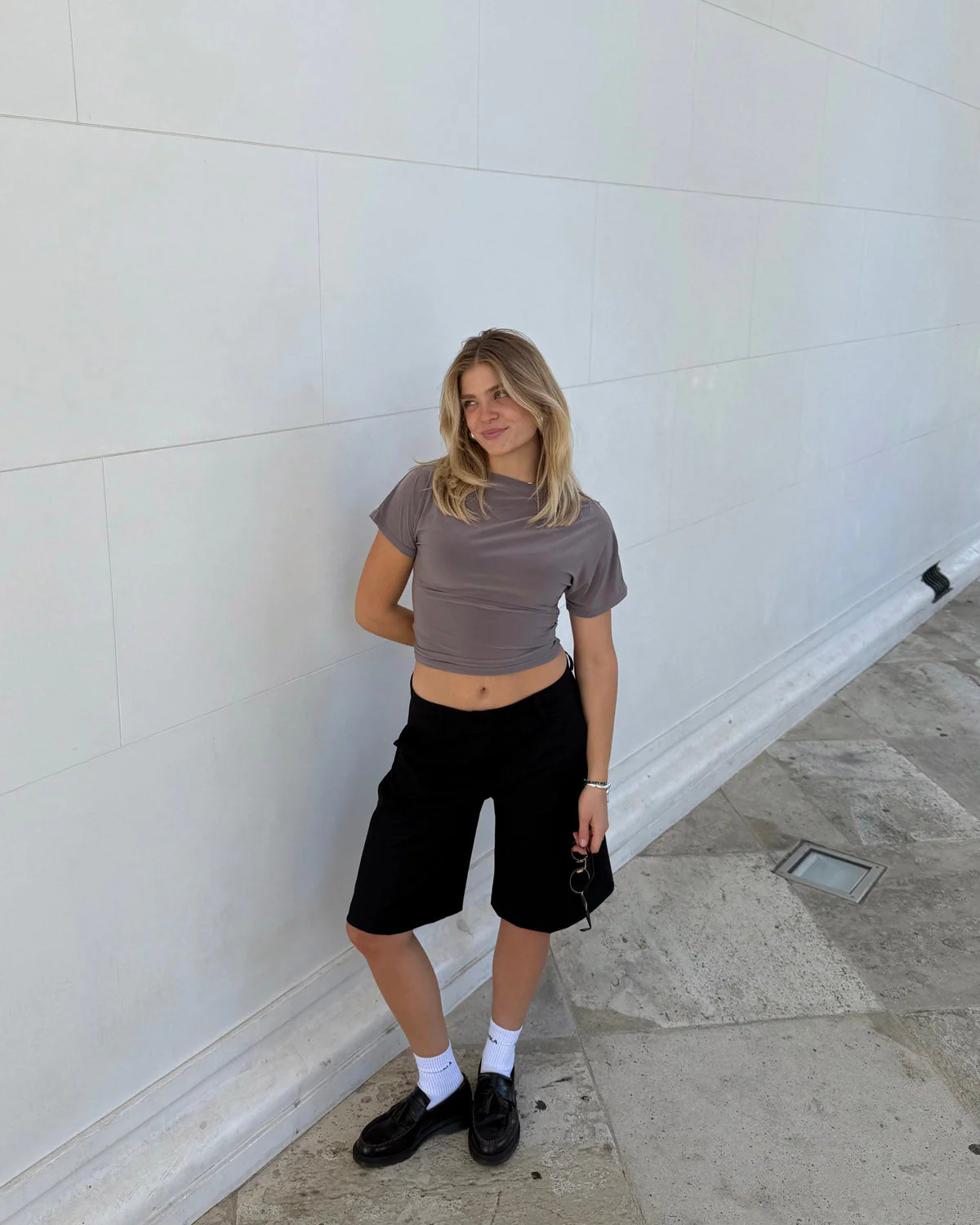 Noelia bermuda shorts - Black 8 Noelia bermuda shorts - Black