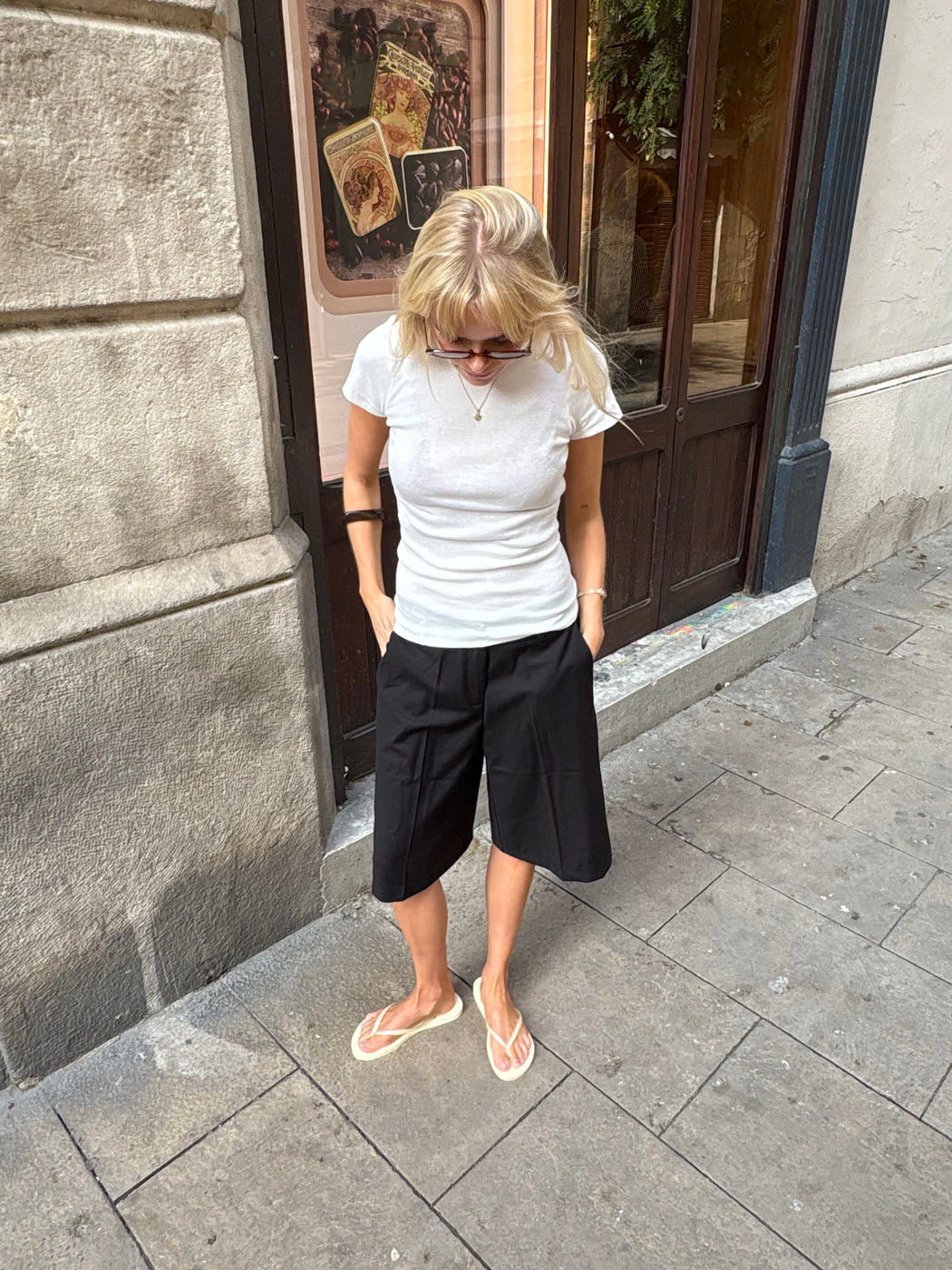 Noelia bermuda shorts - Black 9 Noelia bermuda shorts - Black