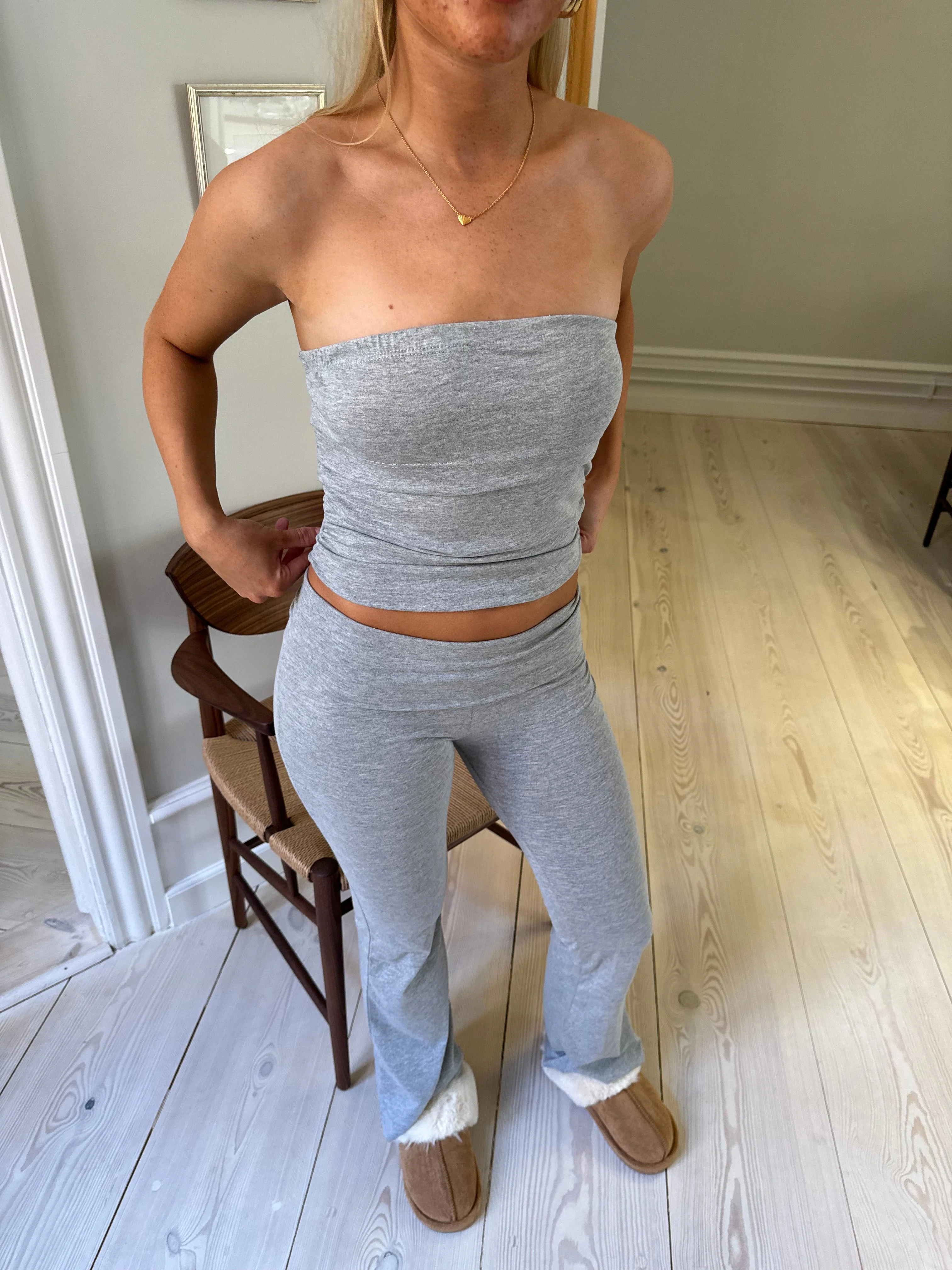 Matilda tube top - Grey 2 Matilda tube top - Grey