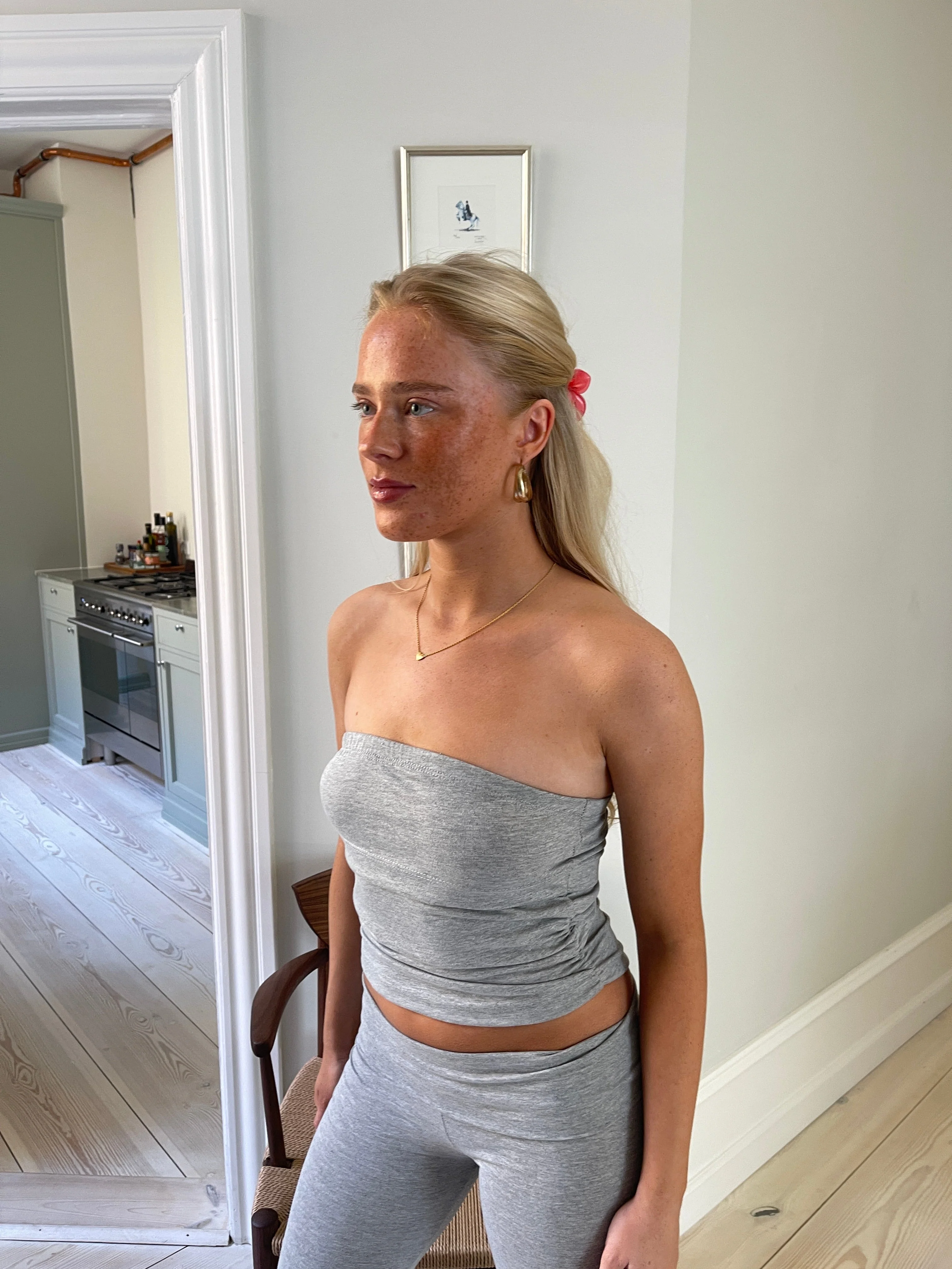 Matilda tube top - Grey 3 Matilda tube top - Grey