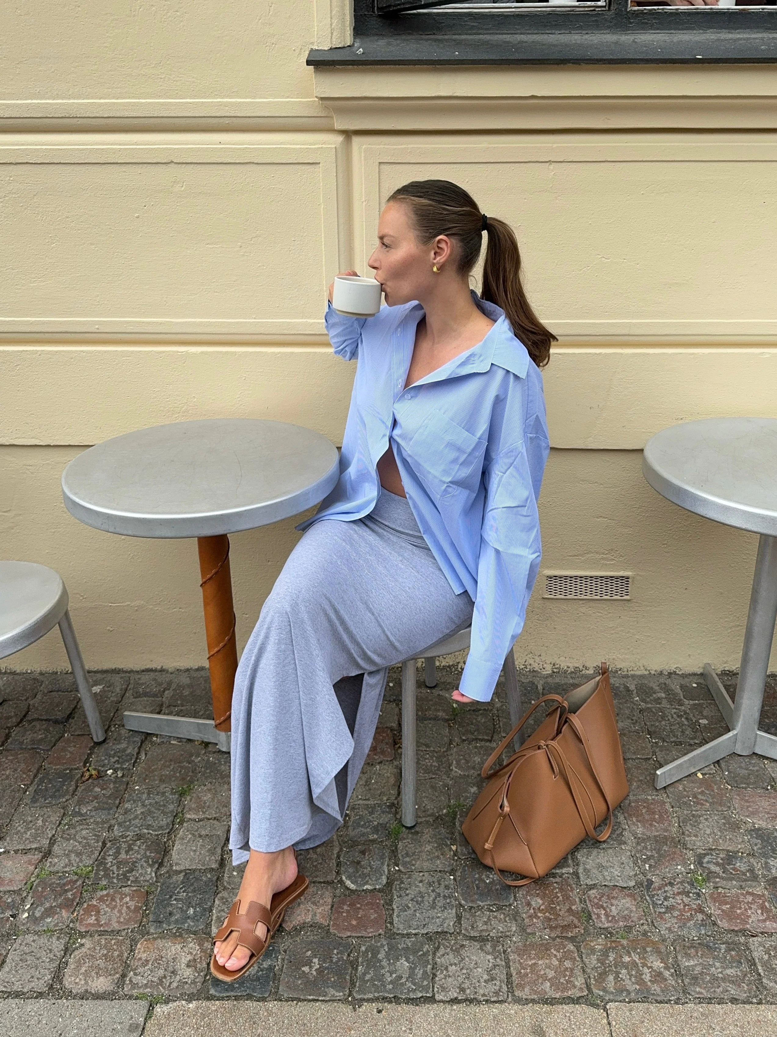 Mathilde Ravn striped shirt - blue/white 3 Mathilde Ravn striped shirt - blue/white