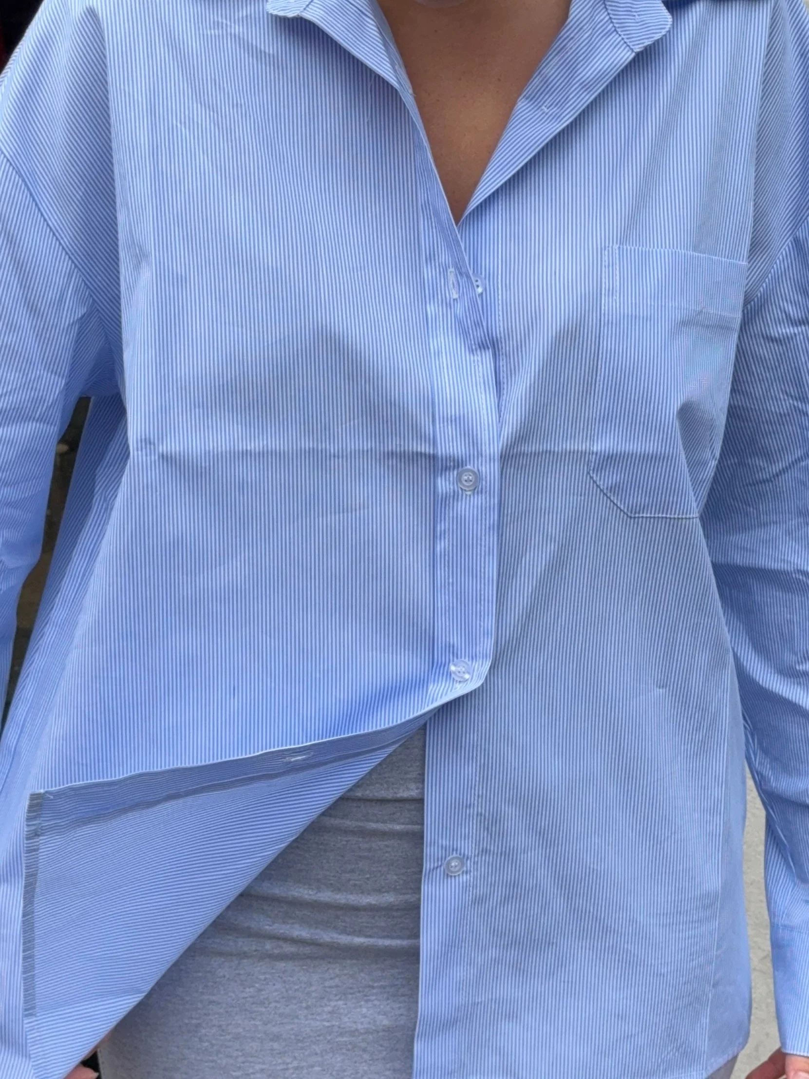 Mathilde Ravn striped shirt - blue/white 6 Mathilde Ravn striped shirt - blue/white