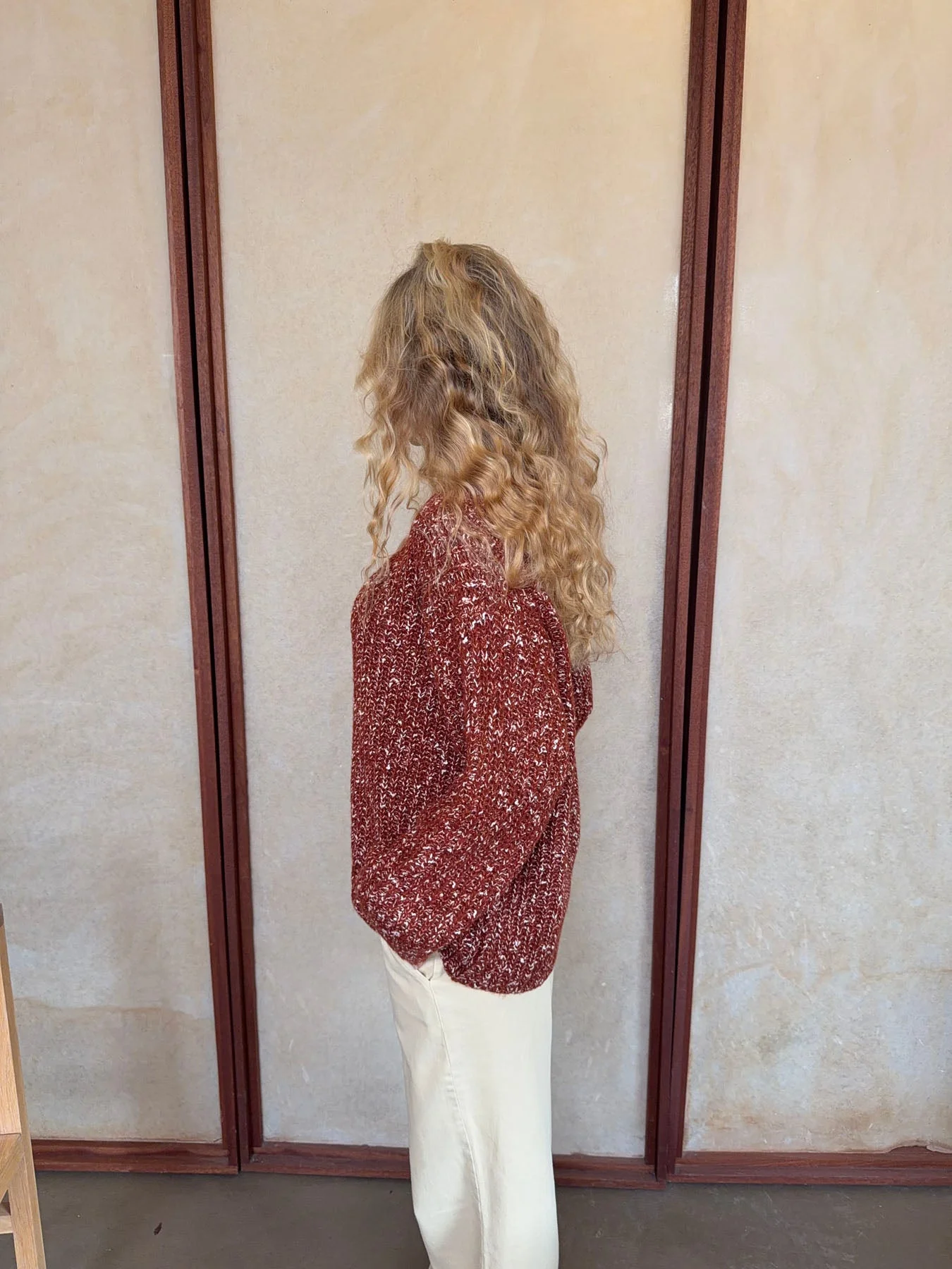Lunuda knit sweater – Rust/orange 15 Lunuda knit sweater – Rust/orange