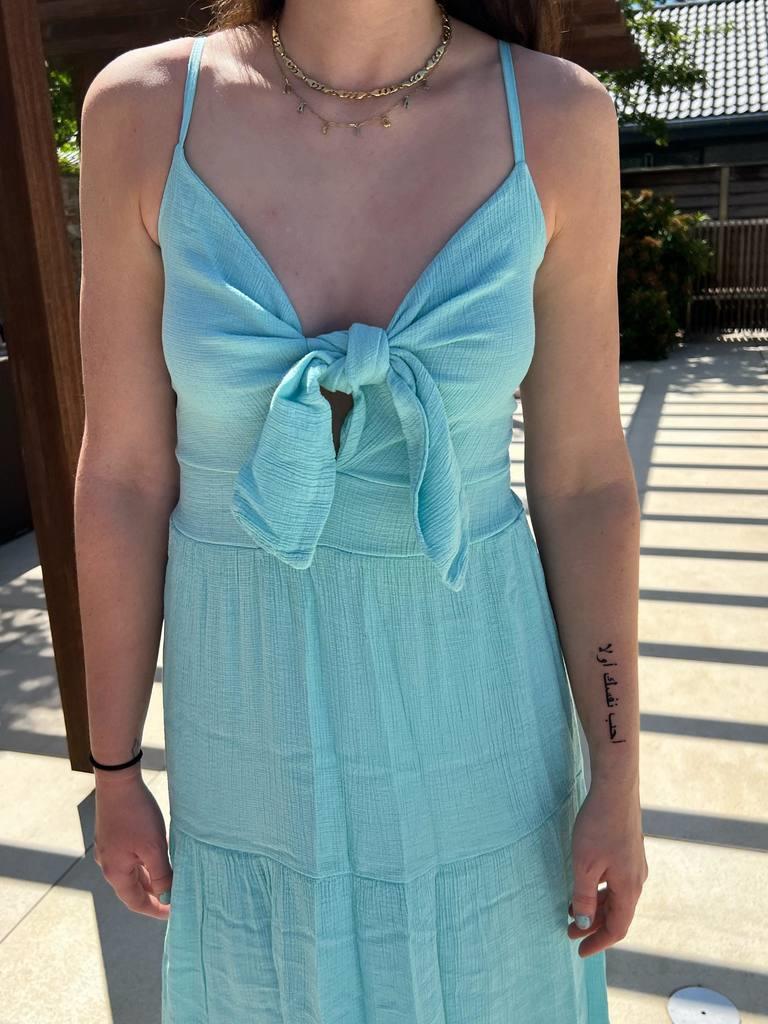 Lydia dress - turquoise 3 Lydia dress - turquoise