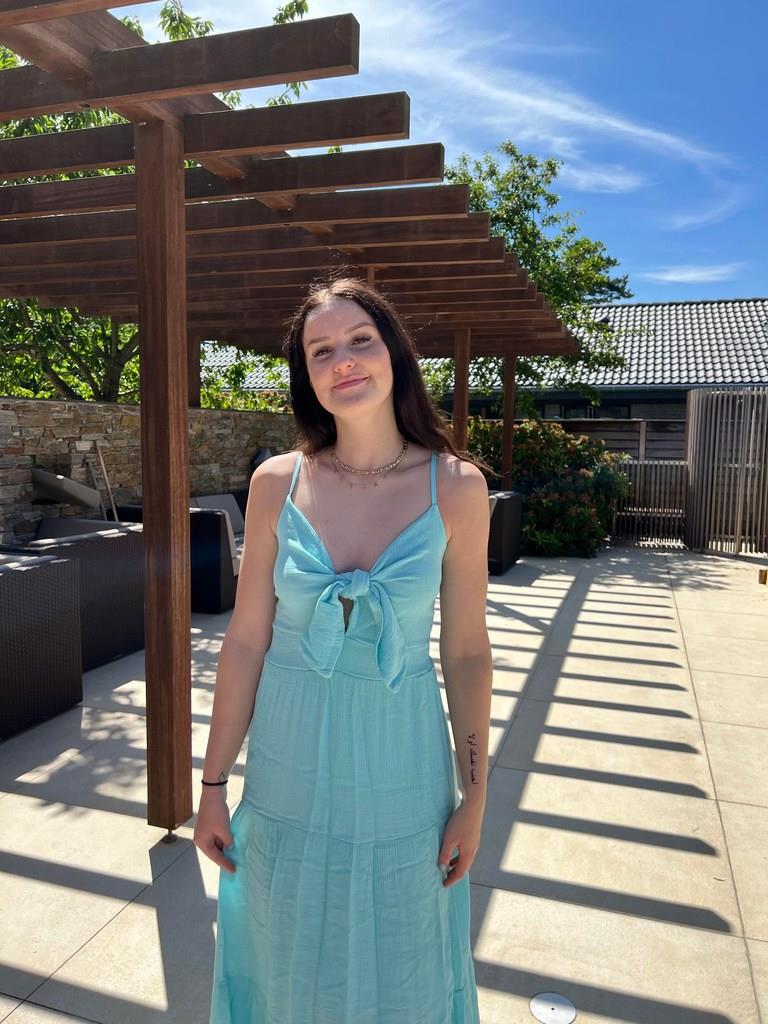 Lydia dress - turquoise 4 Lydia dress - turquoise