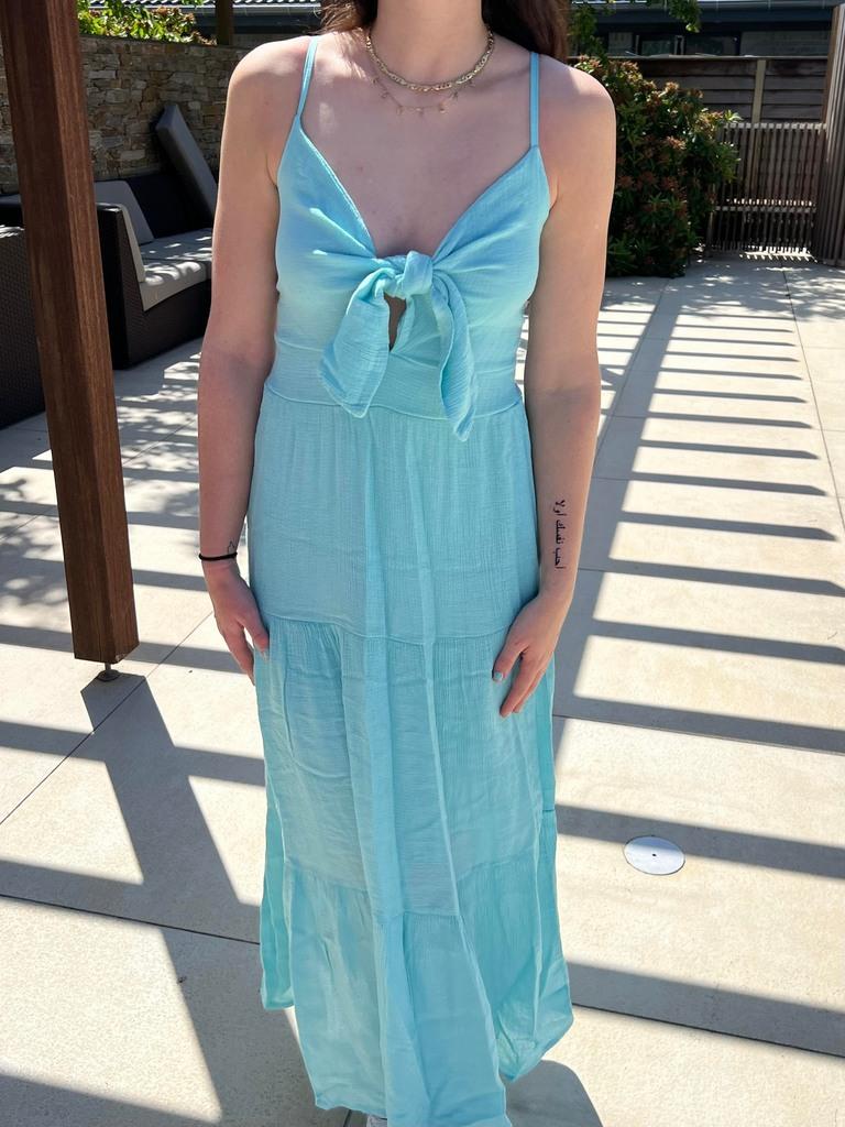 Lydia dress - turquoise 5 Lydia dress - turquoise