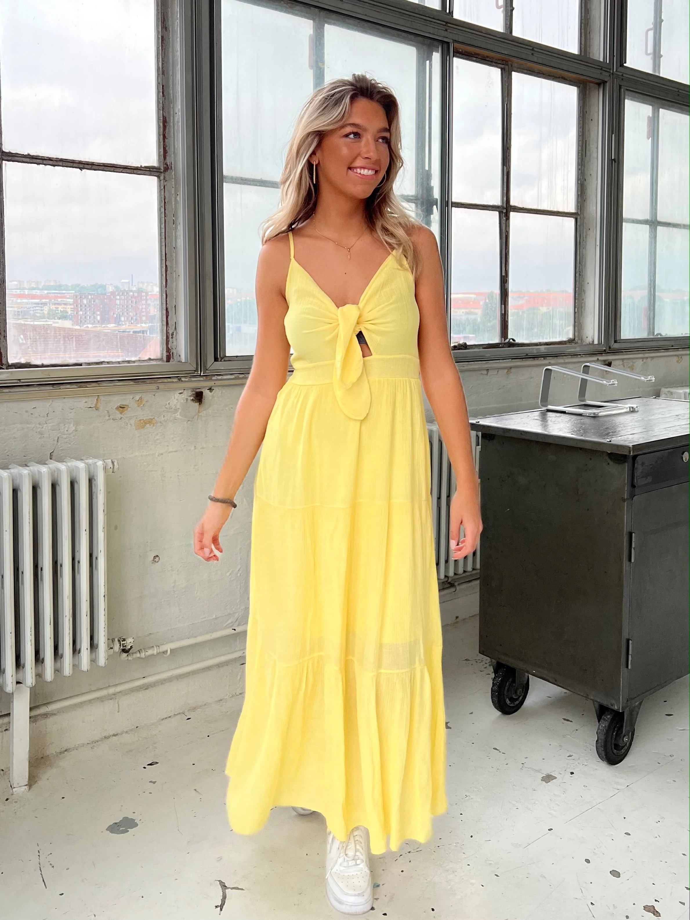 Lydia dress - Yellow