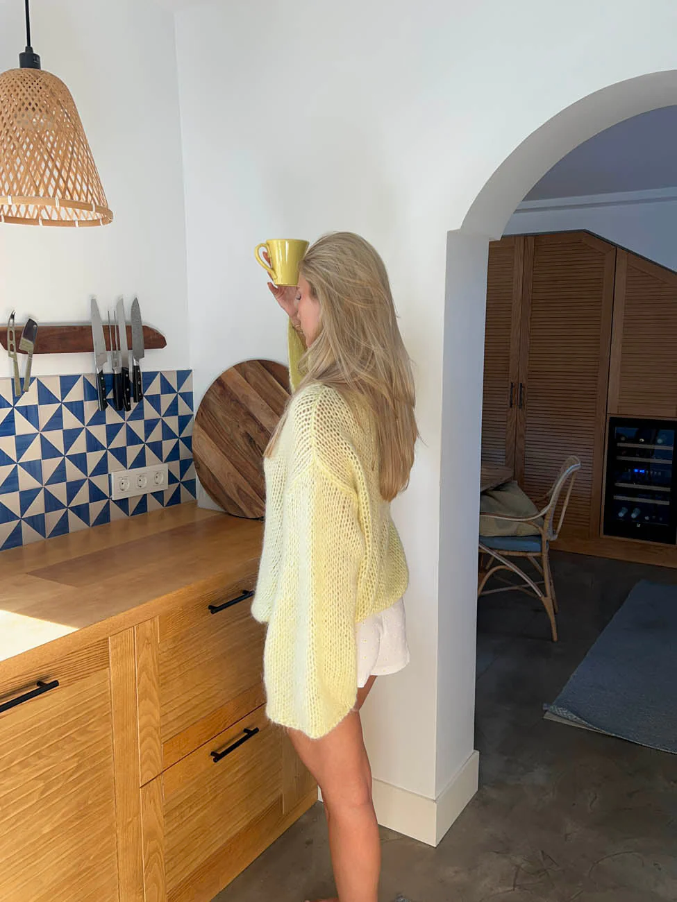 Manda knit - Yellow 6 Manda knit - Yellow