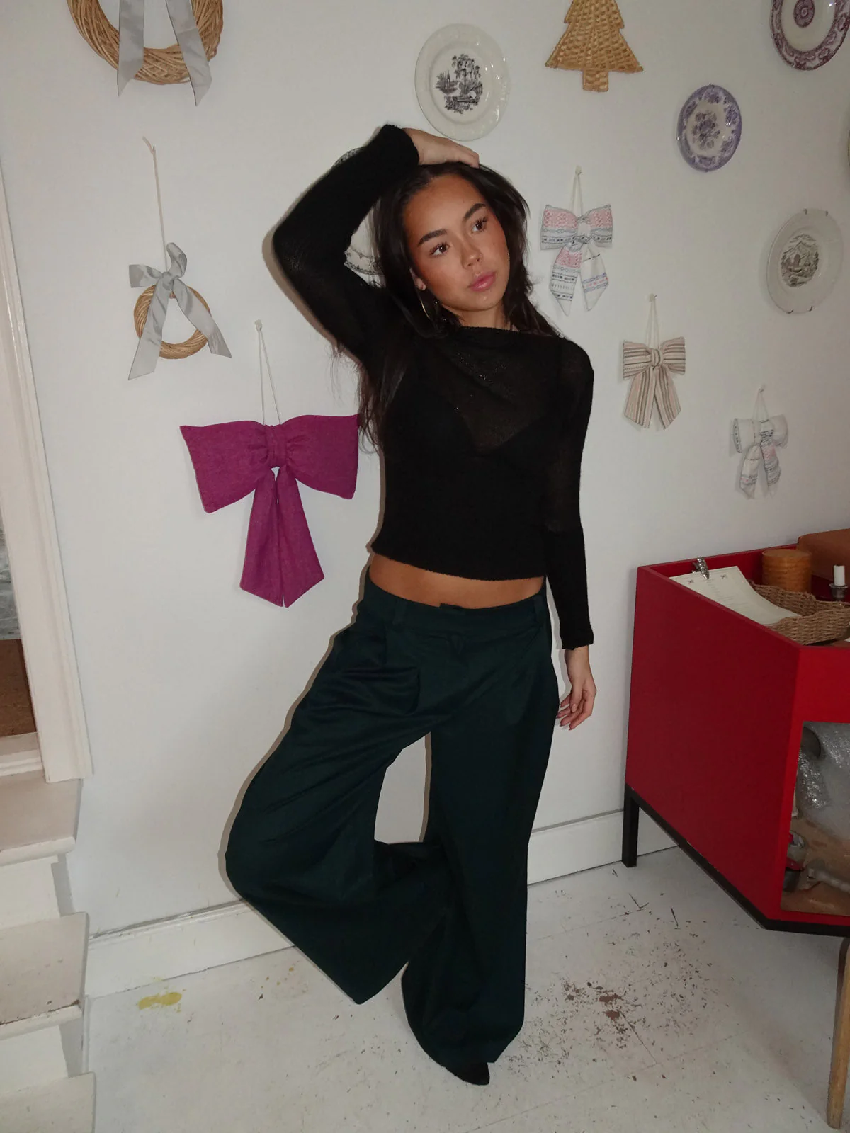 Menia suit pants - Green 3 Menia suit pants - Green