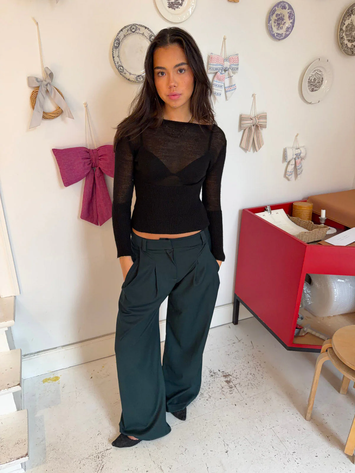 Menia suit pants - Green 6 Menia suit pants - Green
