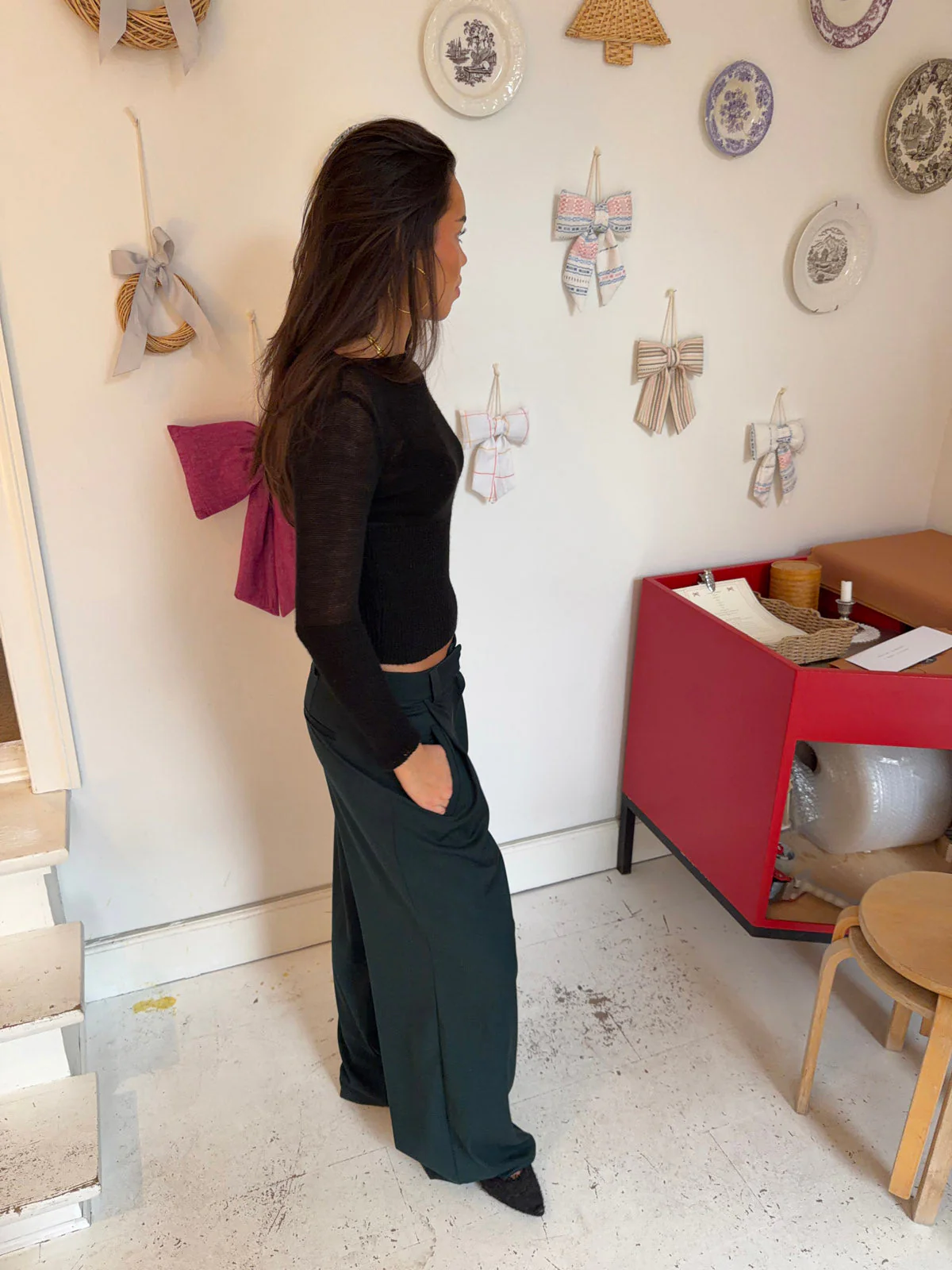 Menia suit pants - Green 7 Menia suit pants - Green