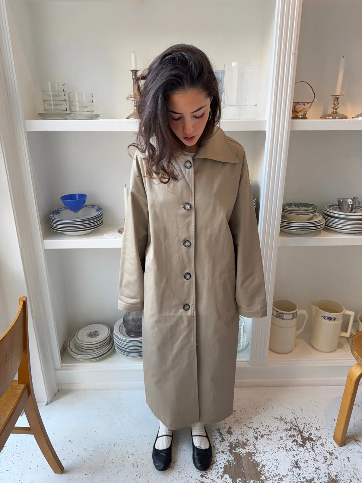 Solene trenchcoat - Beige 1 Solene trenchcoat - Beige