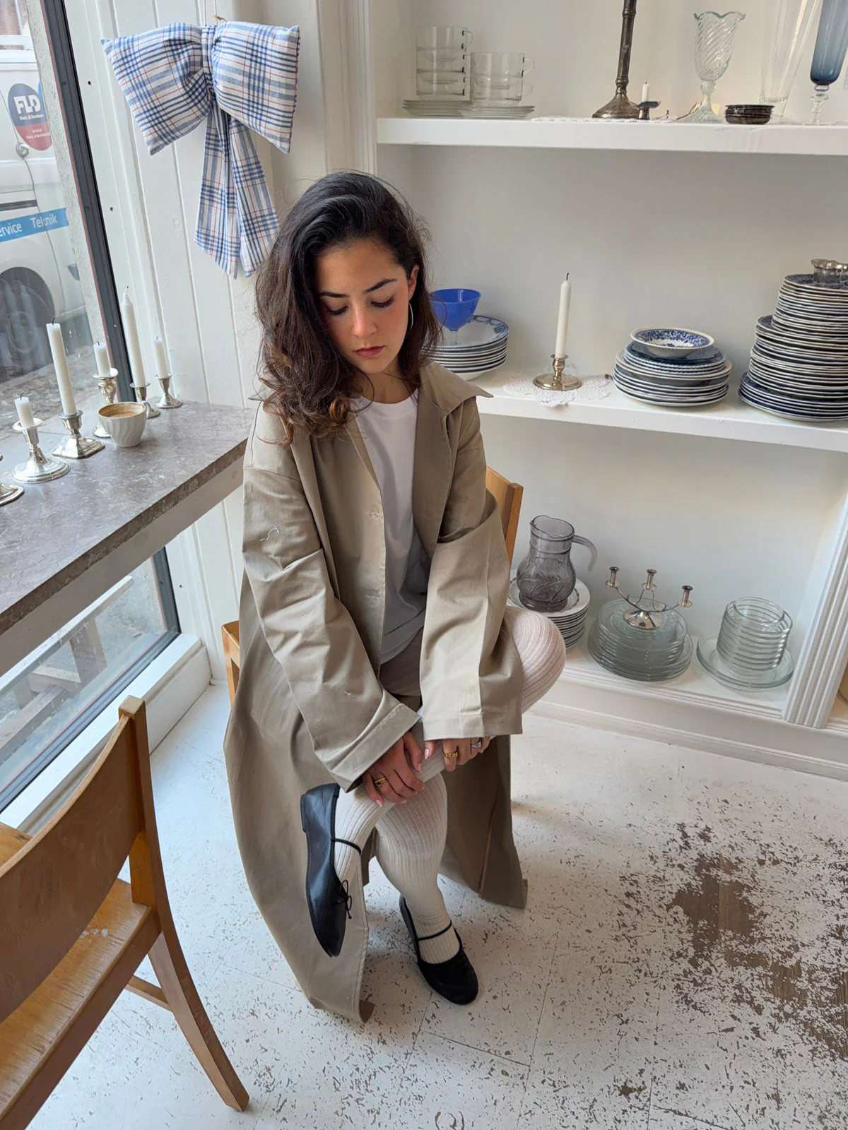 Solene trenchcoat - Beige 6 Solene trenchcoat - Beige