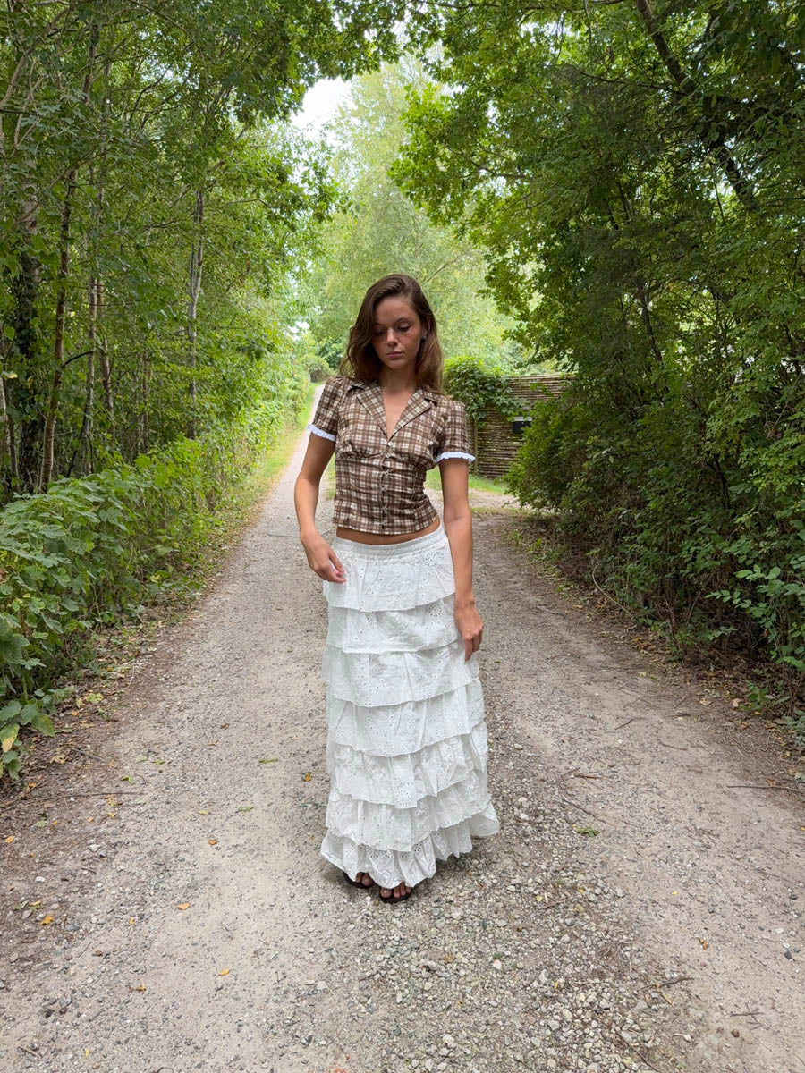 Tunika skirt with ruffles – White 10 Tunika skirt with ruffles – White