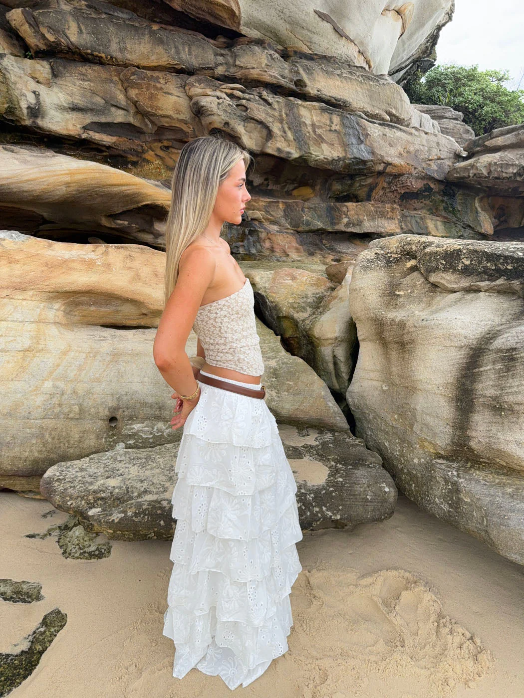 Tunika skirt with ruffles – White 11 Tunika skirt with ruffles – White
