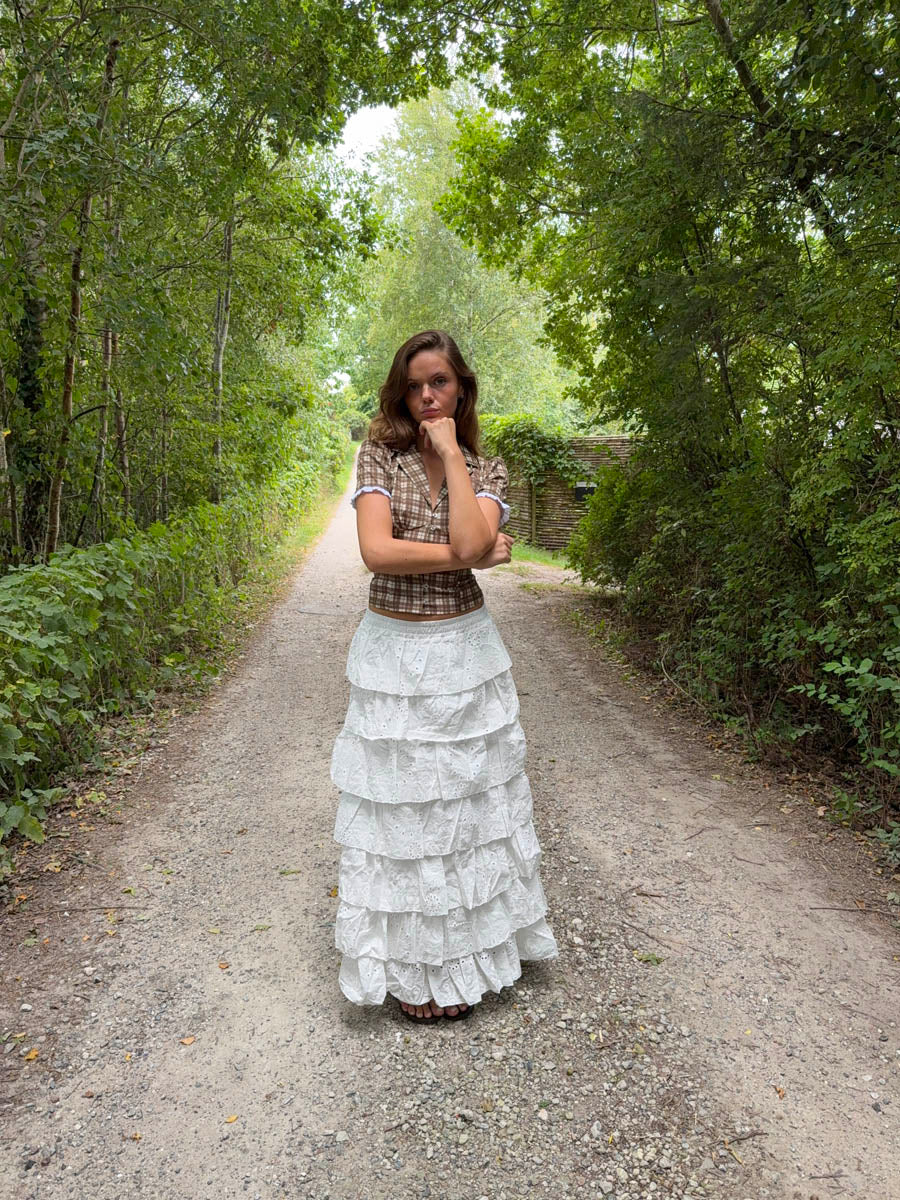 Tunika skirt with ruffles – White 12 Tunika skirt with ruffles – White