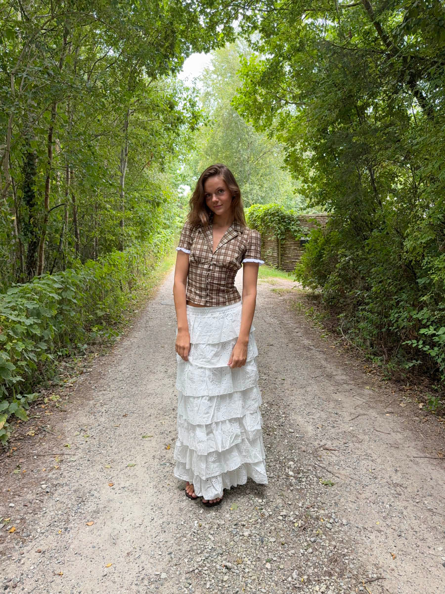 Tunika skirt with ruffles – White 13 Tunika skirt with ruffles – White