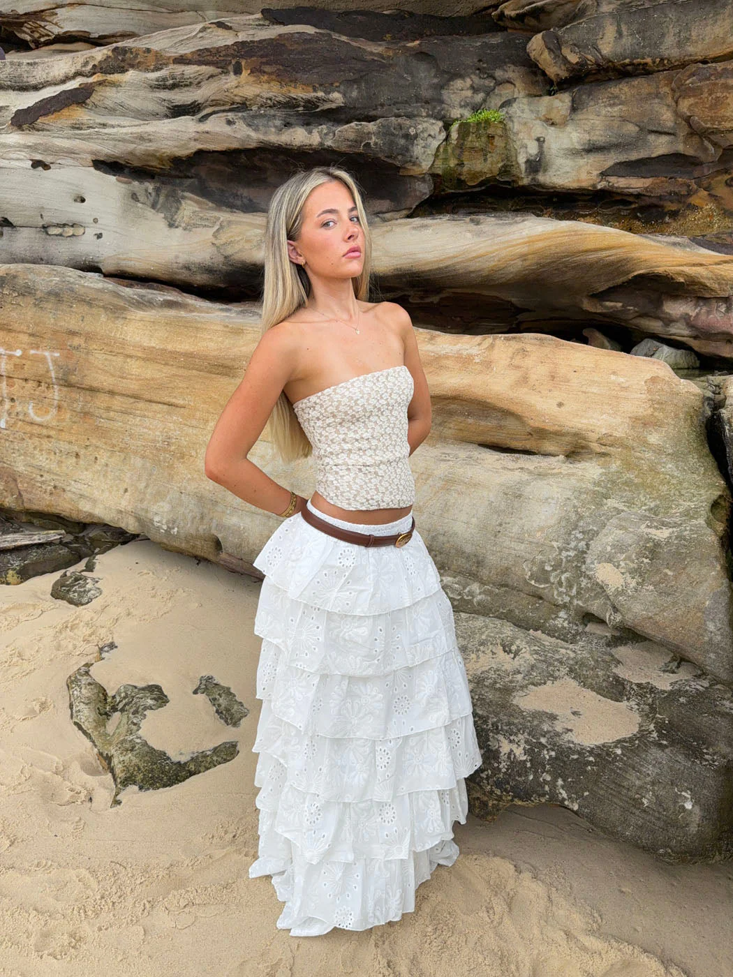 Tunika skirt with ruffles – White 6 Tunika skirt with ruffles – White