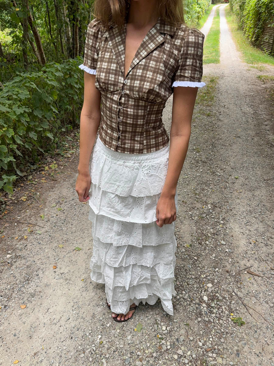 Tunika skirt with ruffles – White 8 Tunika skirt with ruffles – White