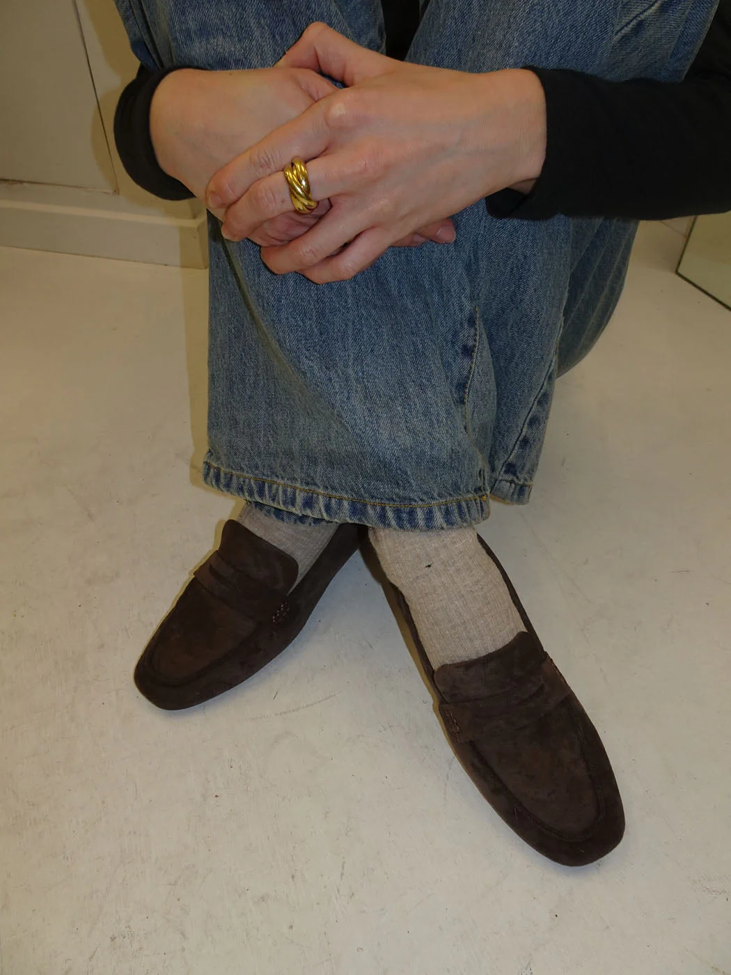 Watson loafers in suede - Dark brown 11 Watson loafers in suede - Dark brown
