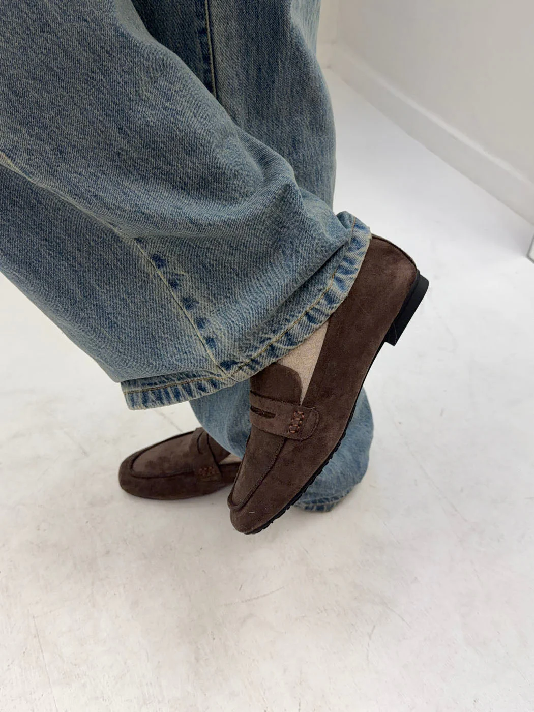 Watson loafers in suede - Dark brown 9 Watson loafers in suede - Dark brown