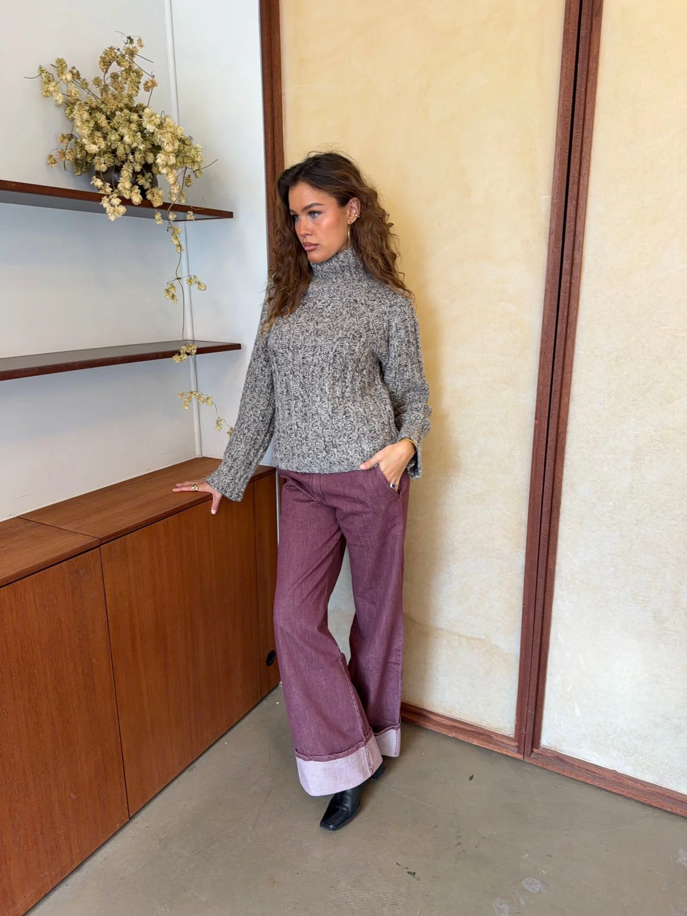 Tikka knit sweater - Grey 6 Tikka knit sweater - Grey