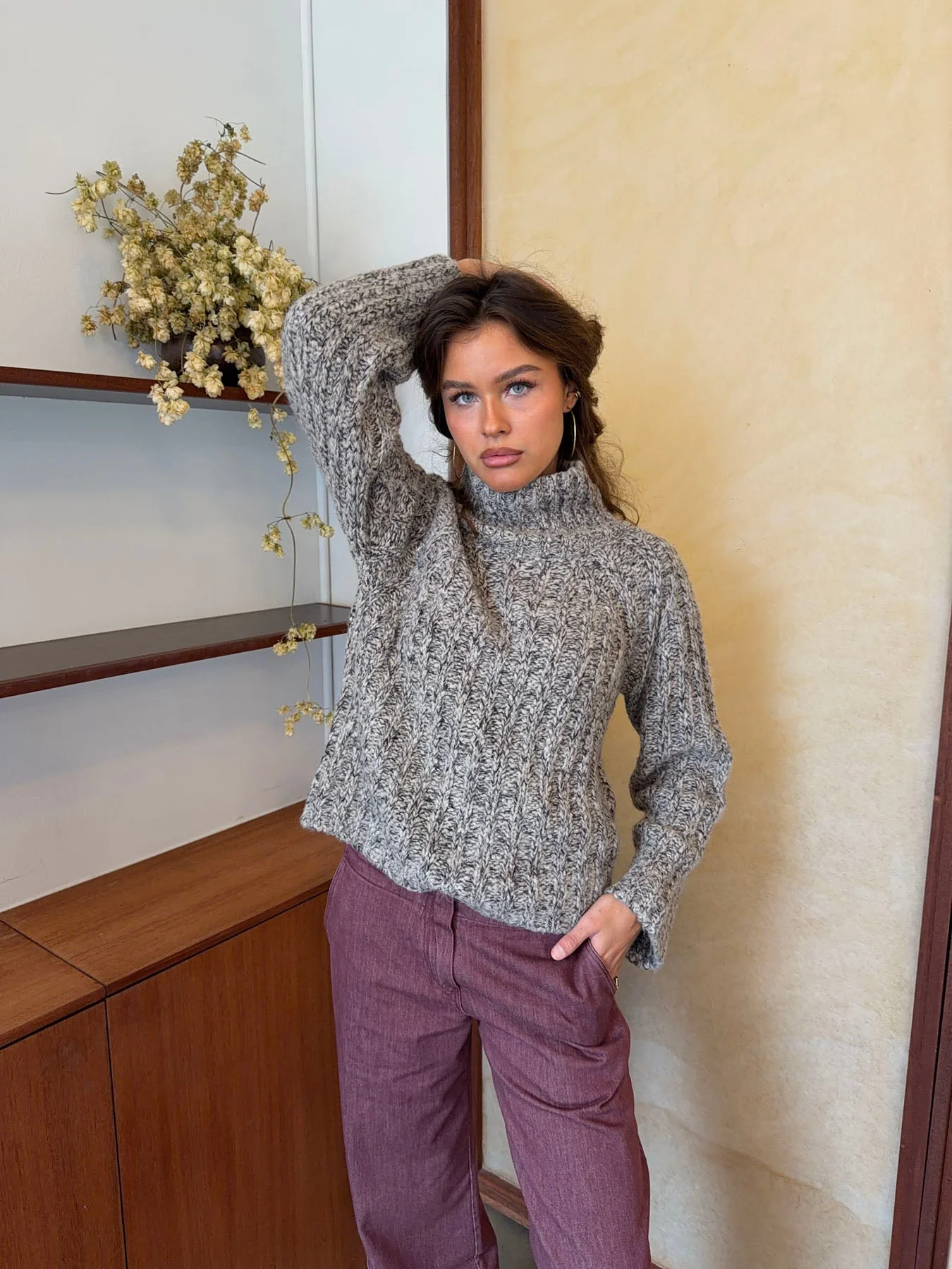 Tikka knit sweater - Grey 7 Tikka knit sweater - Grey