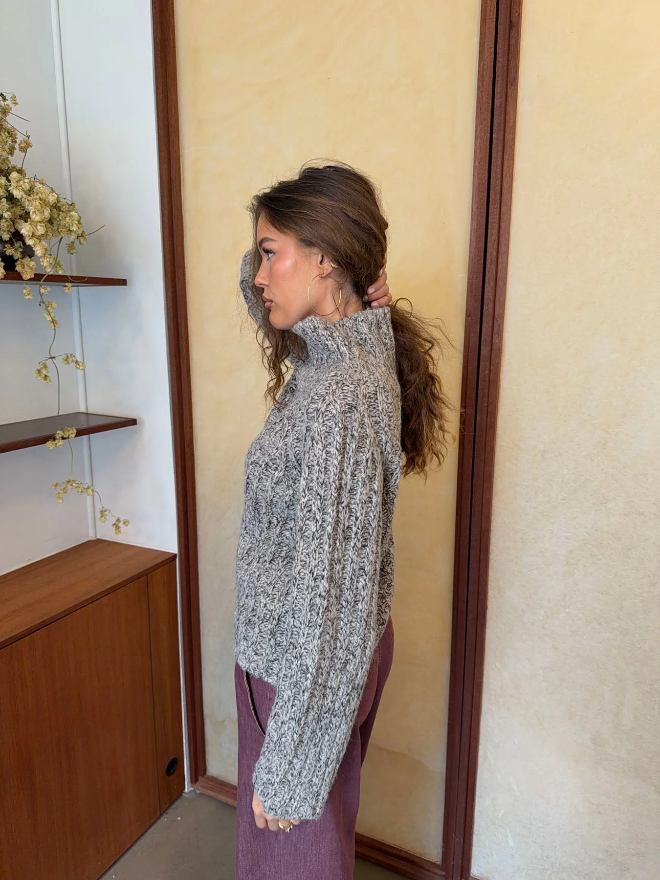 Tikka knit sweater - Grey 8 Tikka knit sweater - Grey