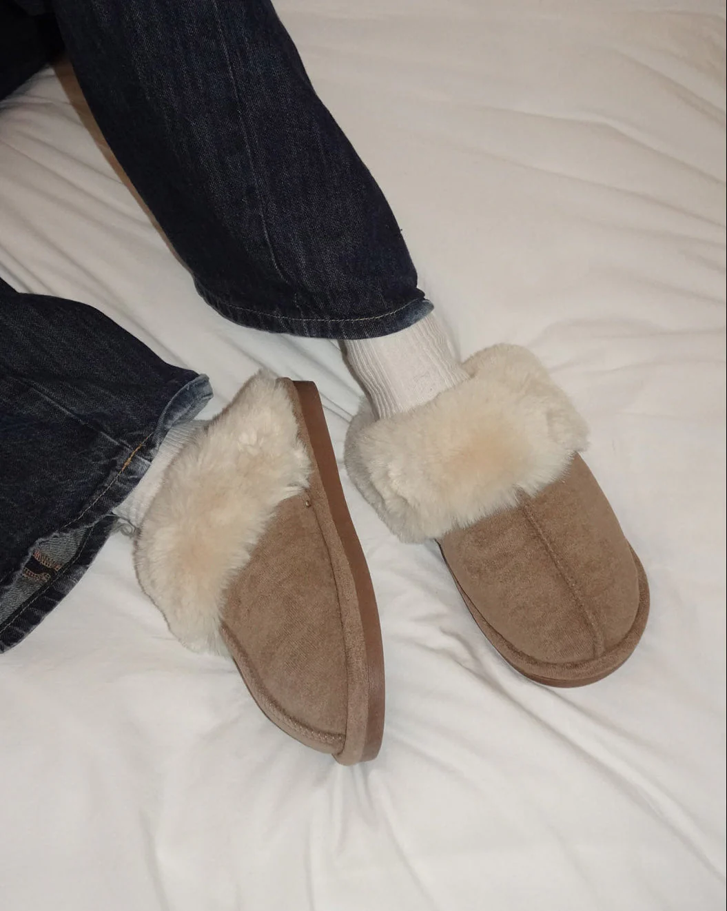 Moroni slippers - Taupe 1 Moroni slippers - Taupe