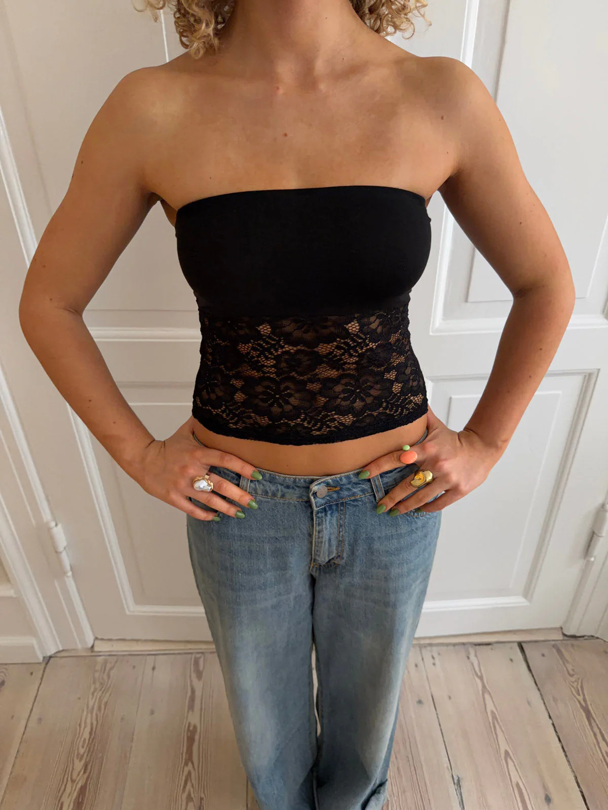 Zera lace top - Black 17 Zera lace top - Black