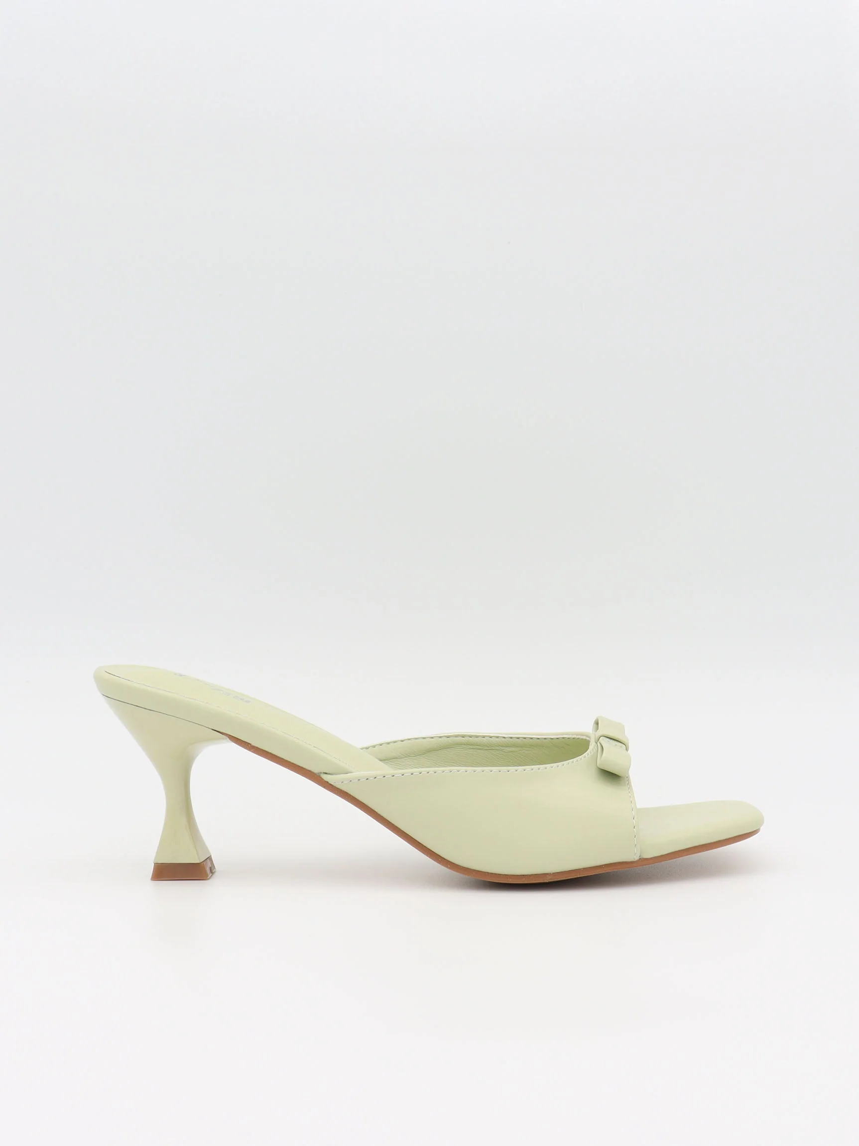 Pastella mules with bow - Mint green 2 Pastella mules with bow - Mint green
