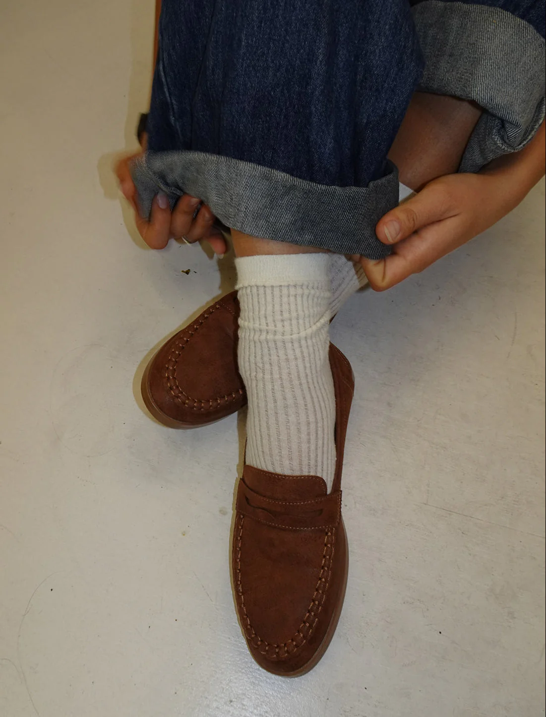 Pilou loafers in suede - Brown 1 Pilou loafers in suede - Brown