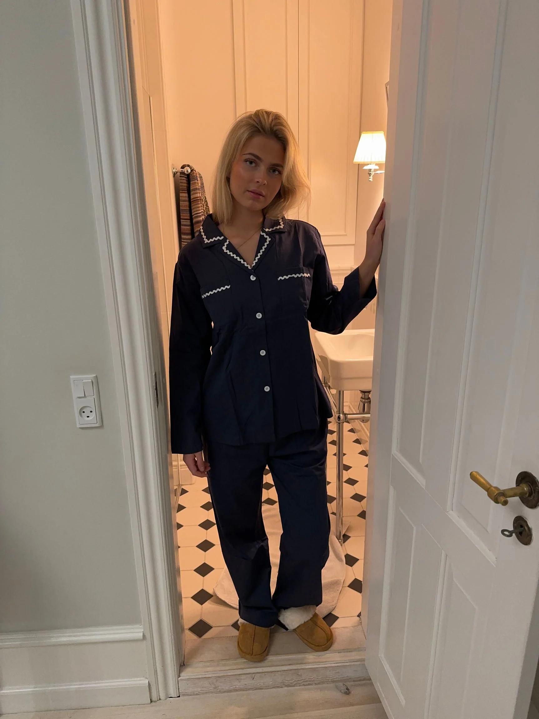Pinja pyjamas set - Navy/White 10 Pinja pyjamas set - Navy/White