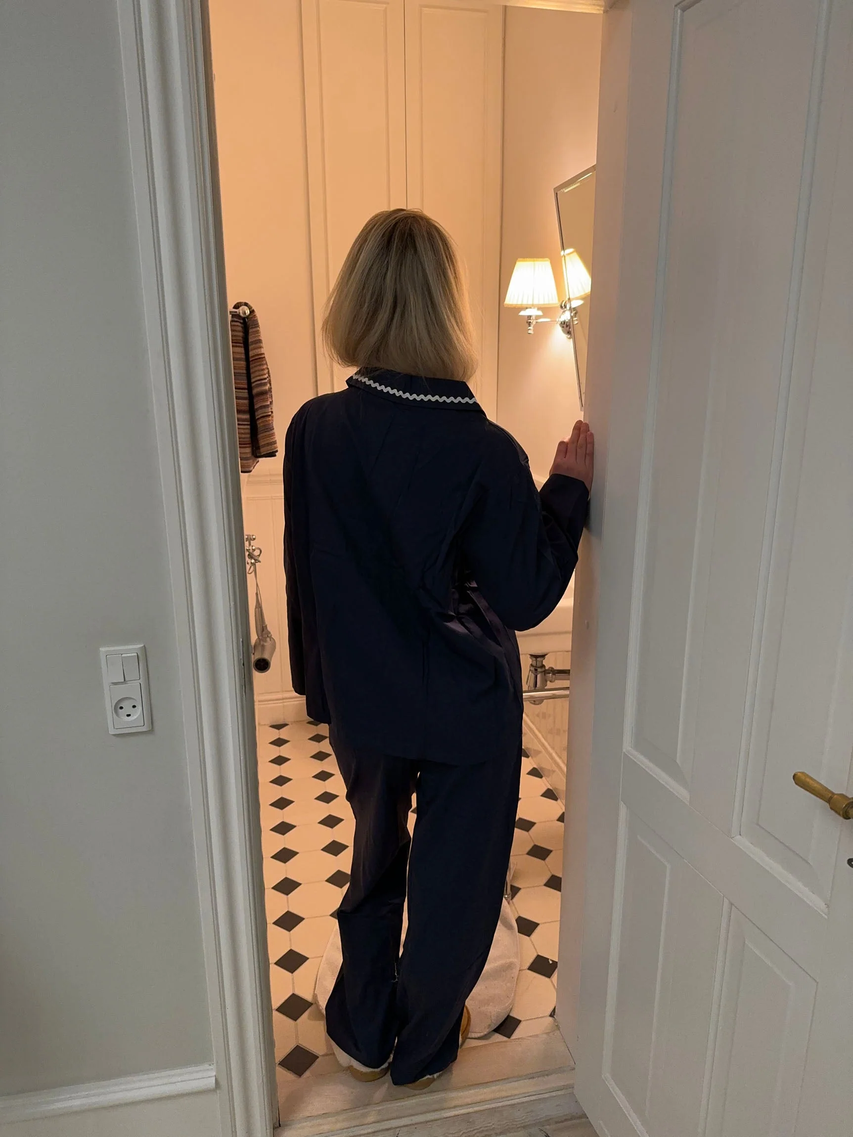 Pinja pyjamas set - Navy/White 7 Pinja pyjamas set - Navy/White