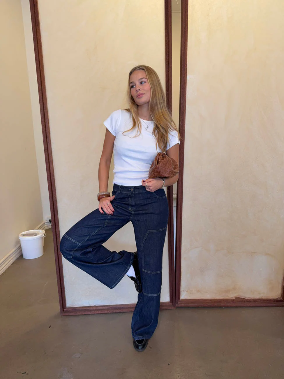 Wilma jeans with details - Dark denim 5 Wilma jeans with details - Dark denim