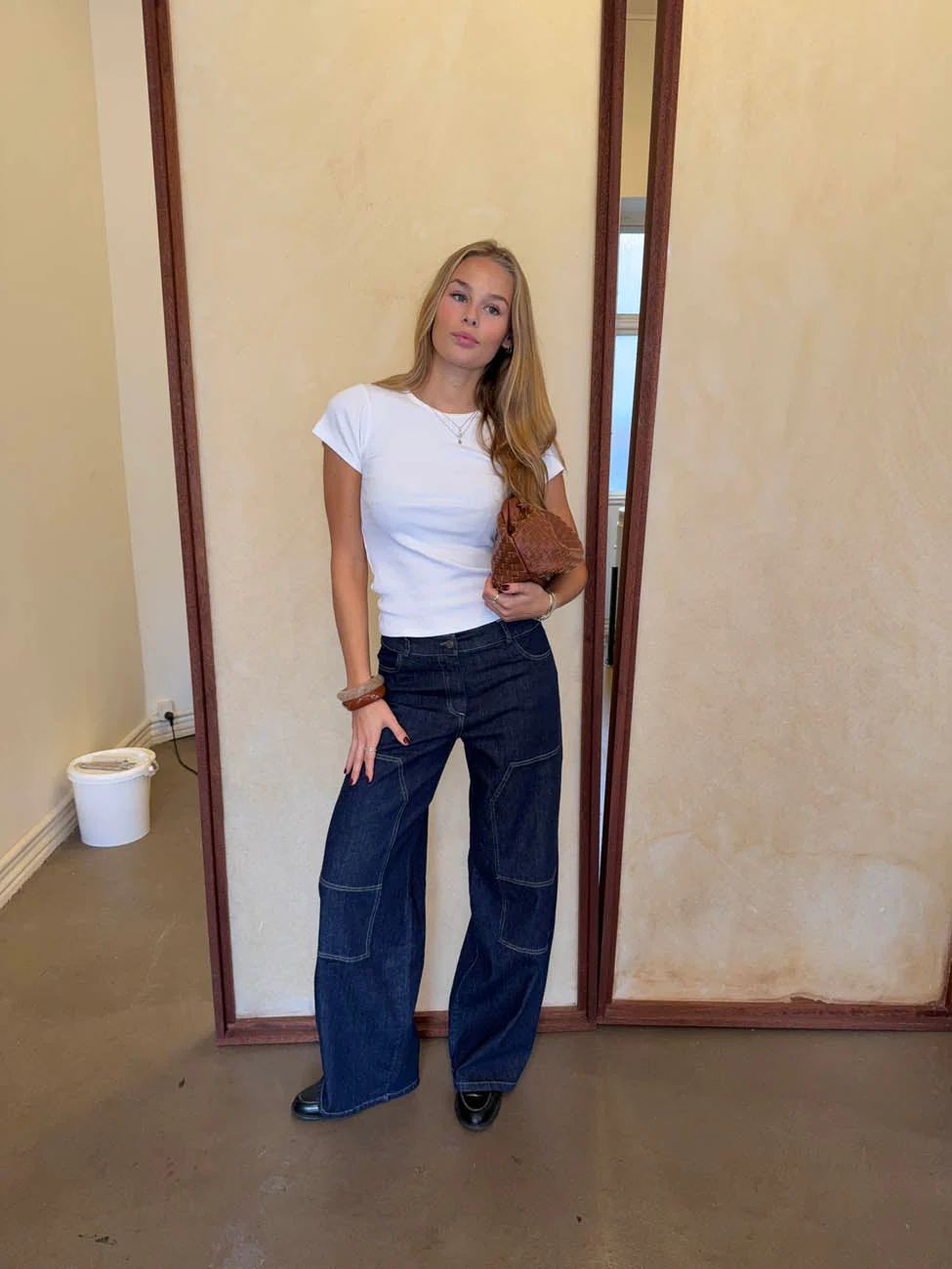 Wilma jeans with details - Dark denim 7 Wilma jeans with details - Dark denim
