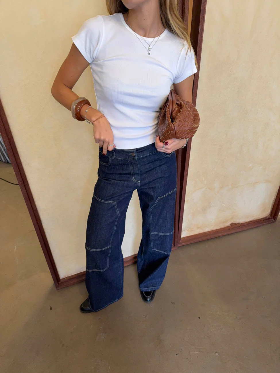 Wilma jeans with details - Dark denim 8 Wilma jeans with details - Dark denim