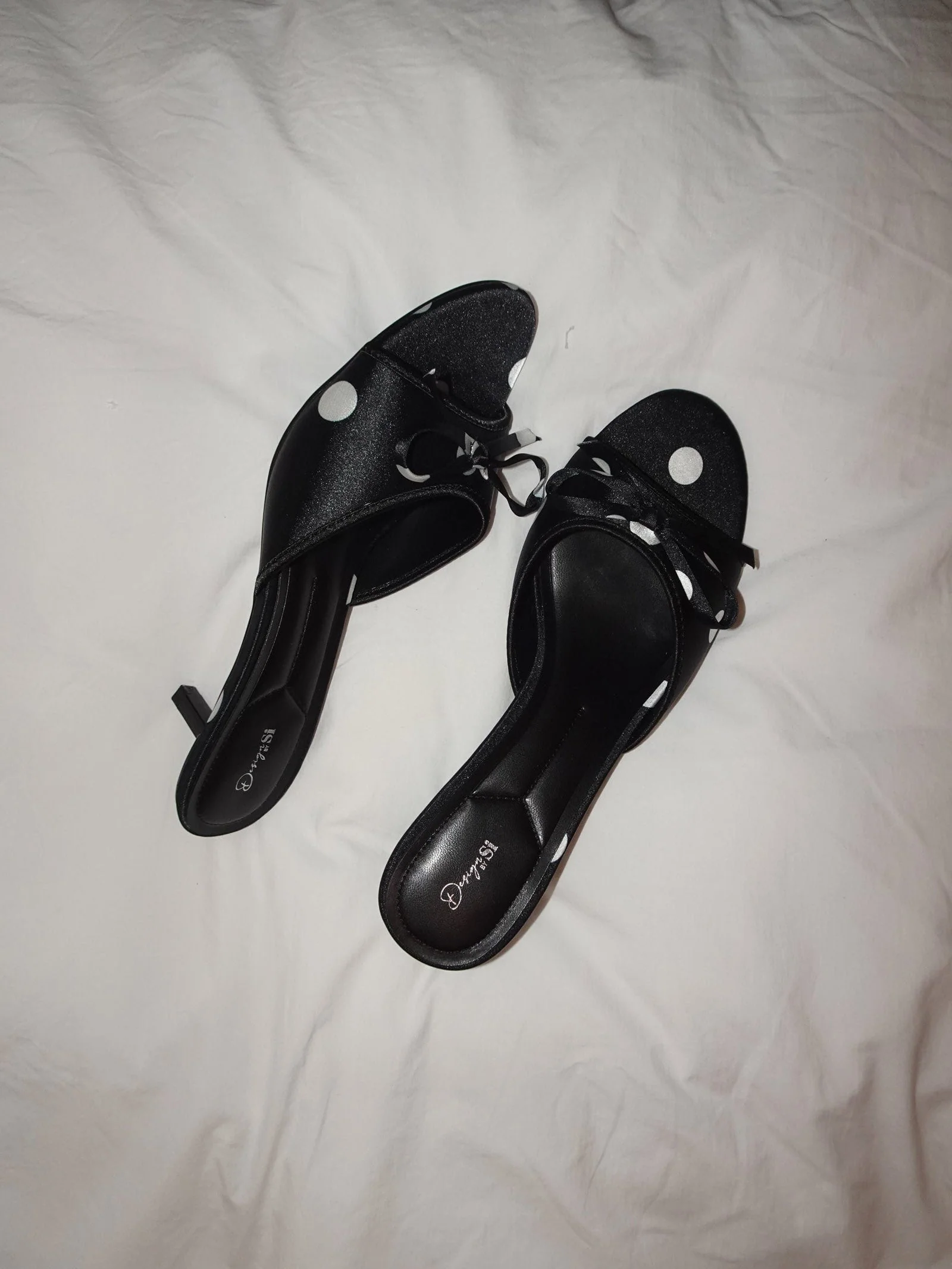 Rosita heels with polka dots - Black/white 11 Rosita heels with polka dots - Black/white